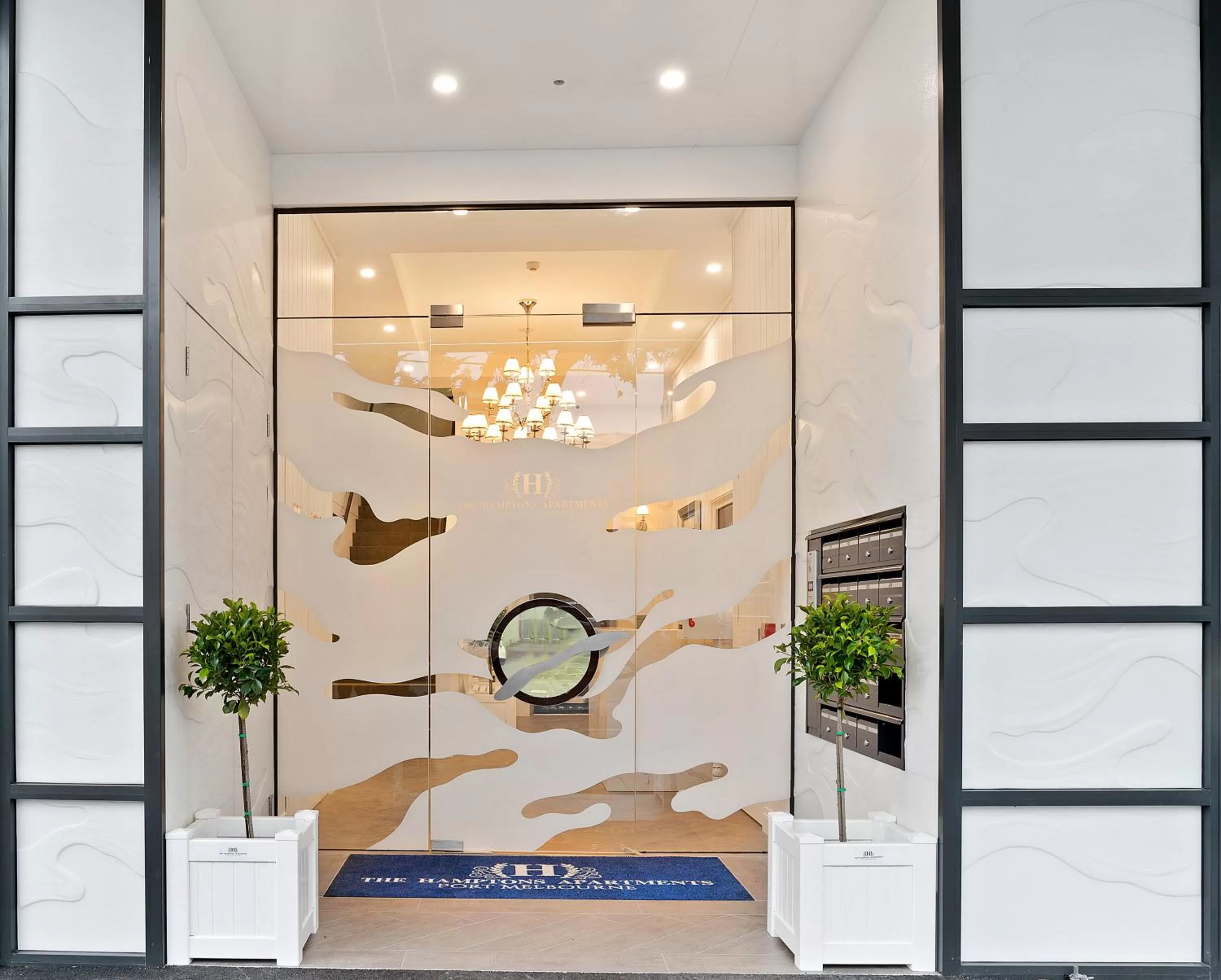 Facade/entrance in The Hamptons Apartments - Port Melbourne