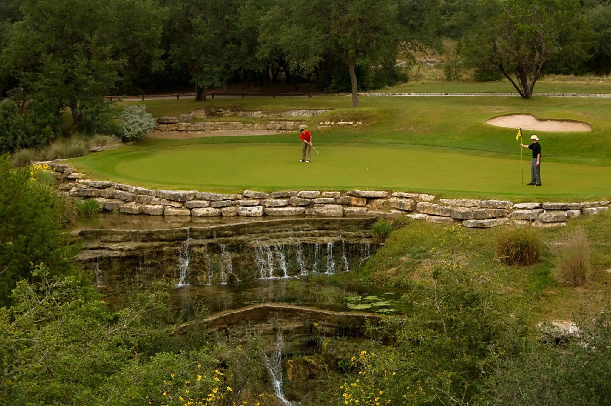 Golfcourse in Omni Barton Creek Resort and Spa Austin