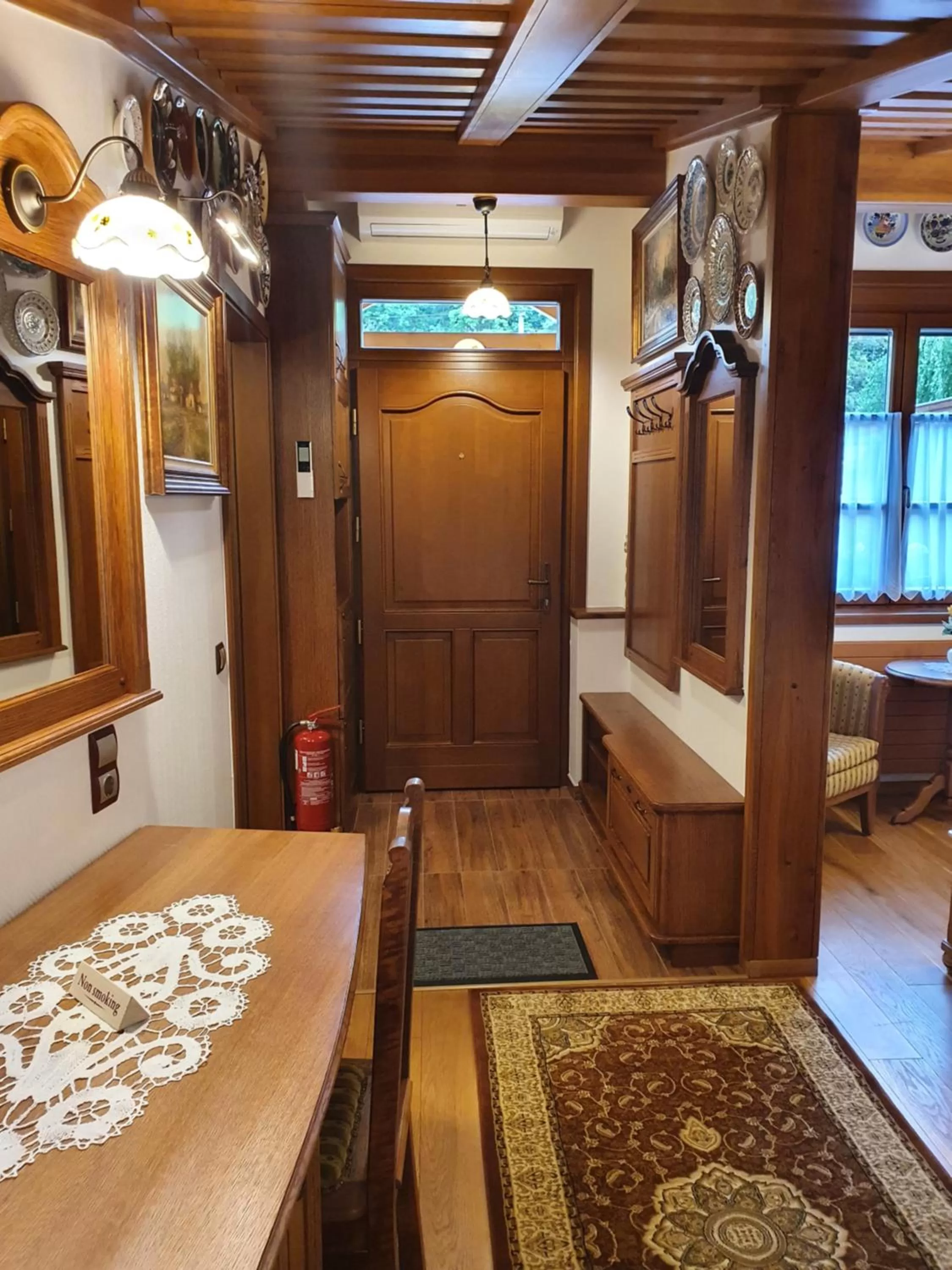 Seating area in Kulacs Csarda Panzio