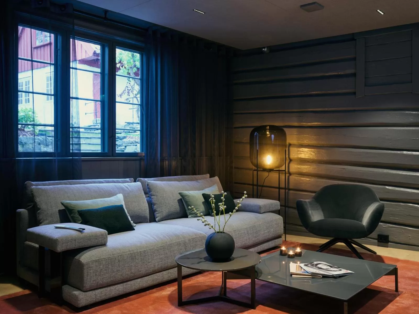 Living room in Tollboden Hotell - Unike Hoteller