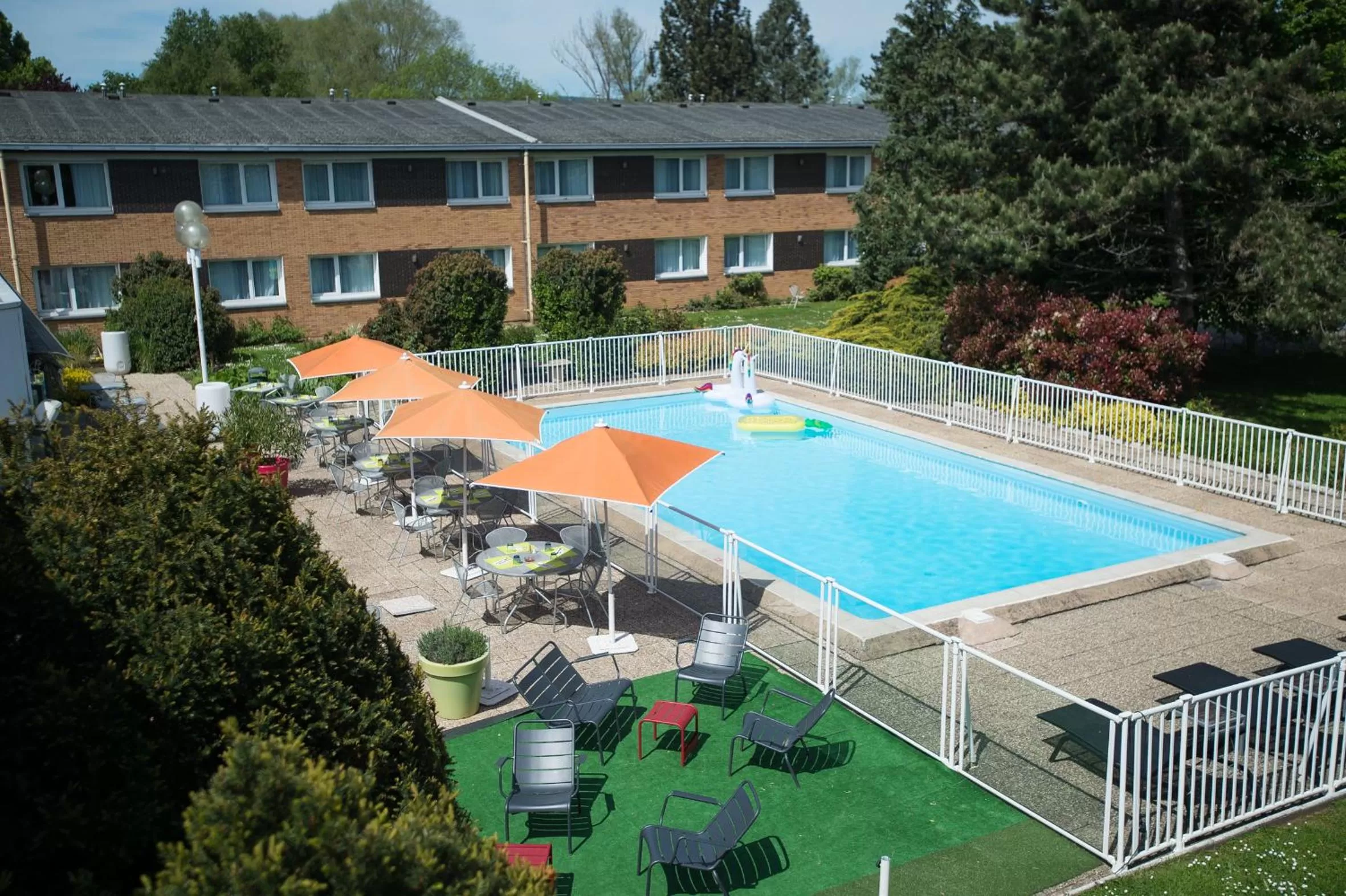 Garden view in Novotel Metz Amnéville