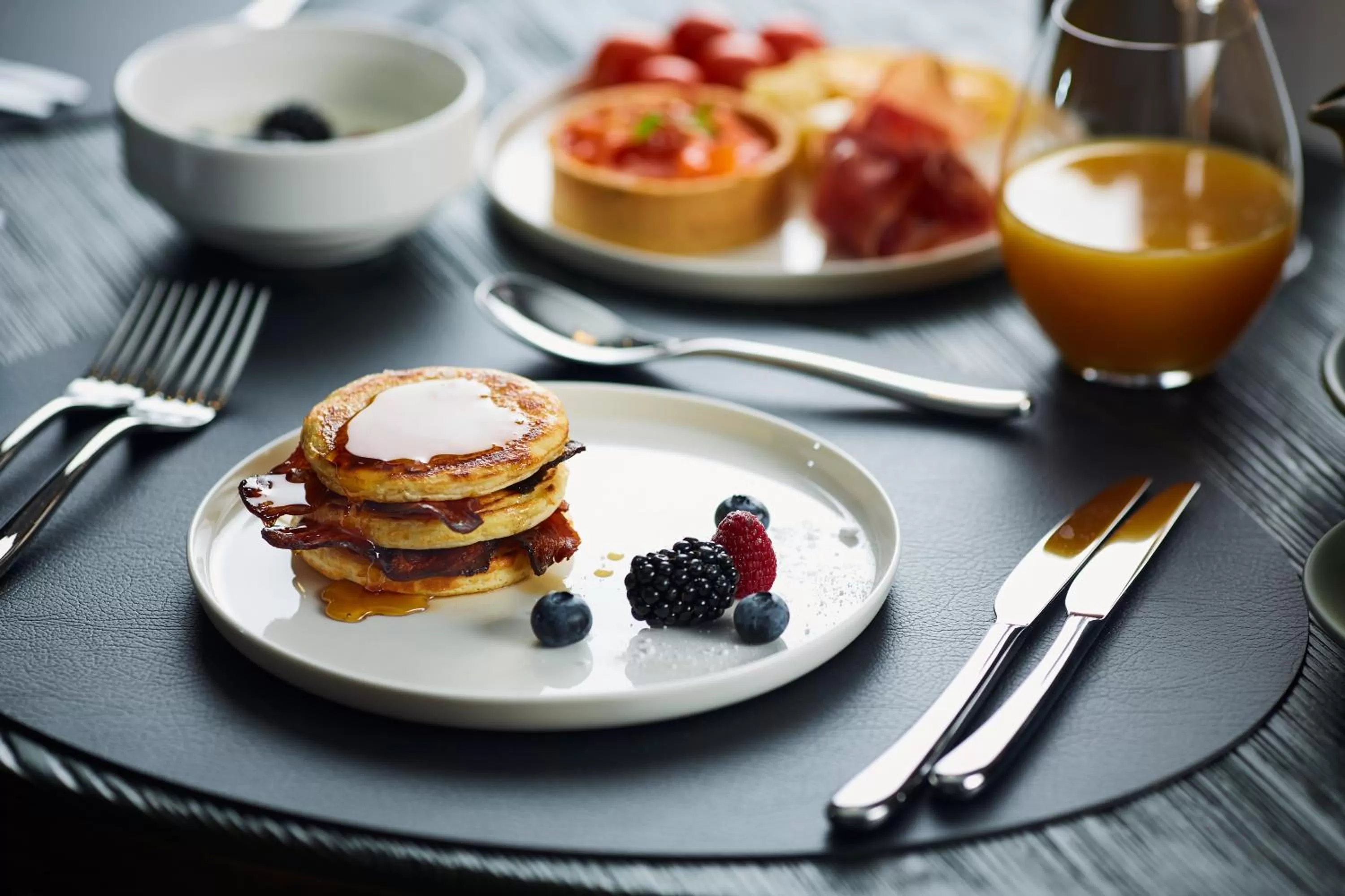 Breakfast in Hotel Pacai, Vilnius, a Member of Design Hotels