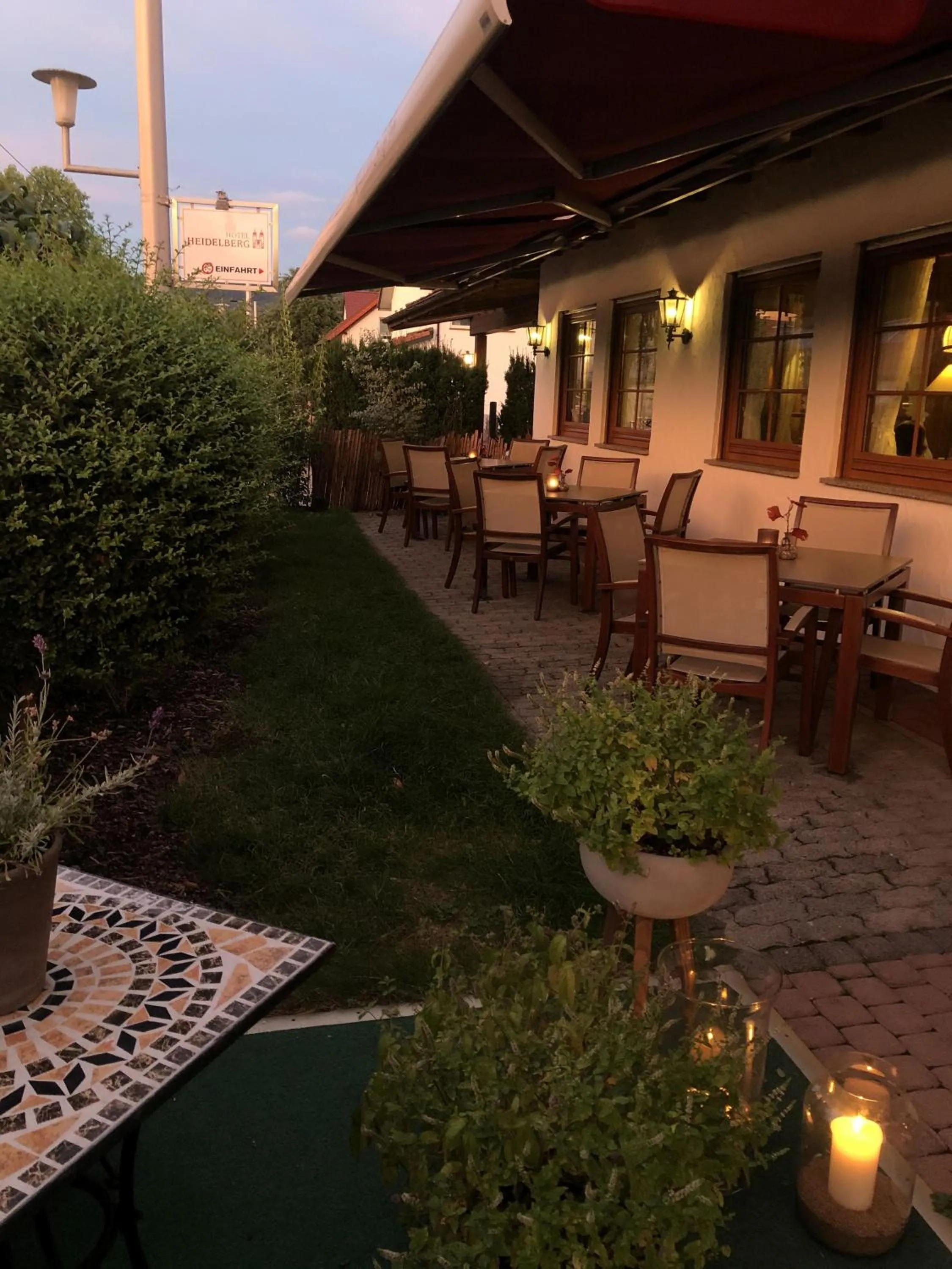 Balcony/Terrace in Hotel Heidelberg