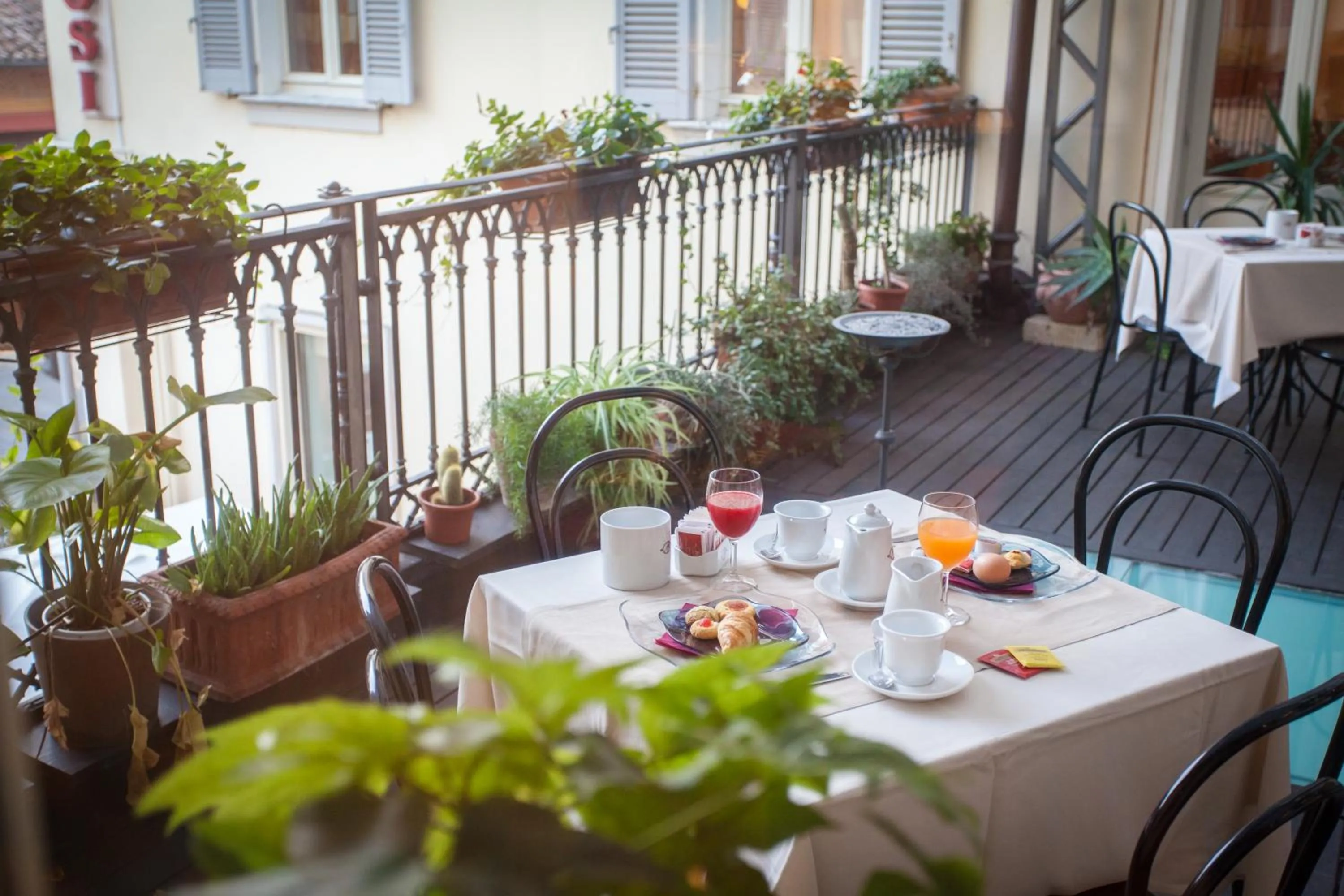 Balcony/Terrace in Casa Romagnosi