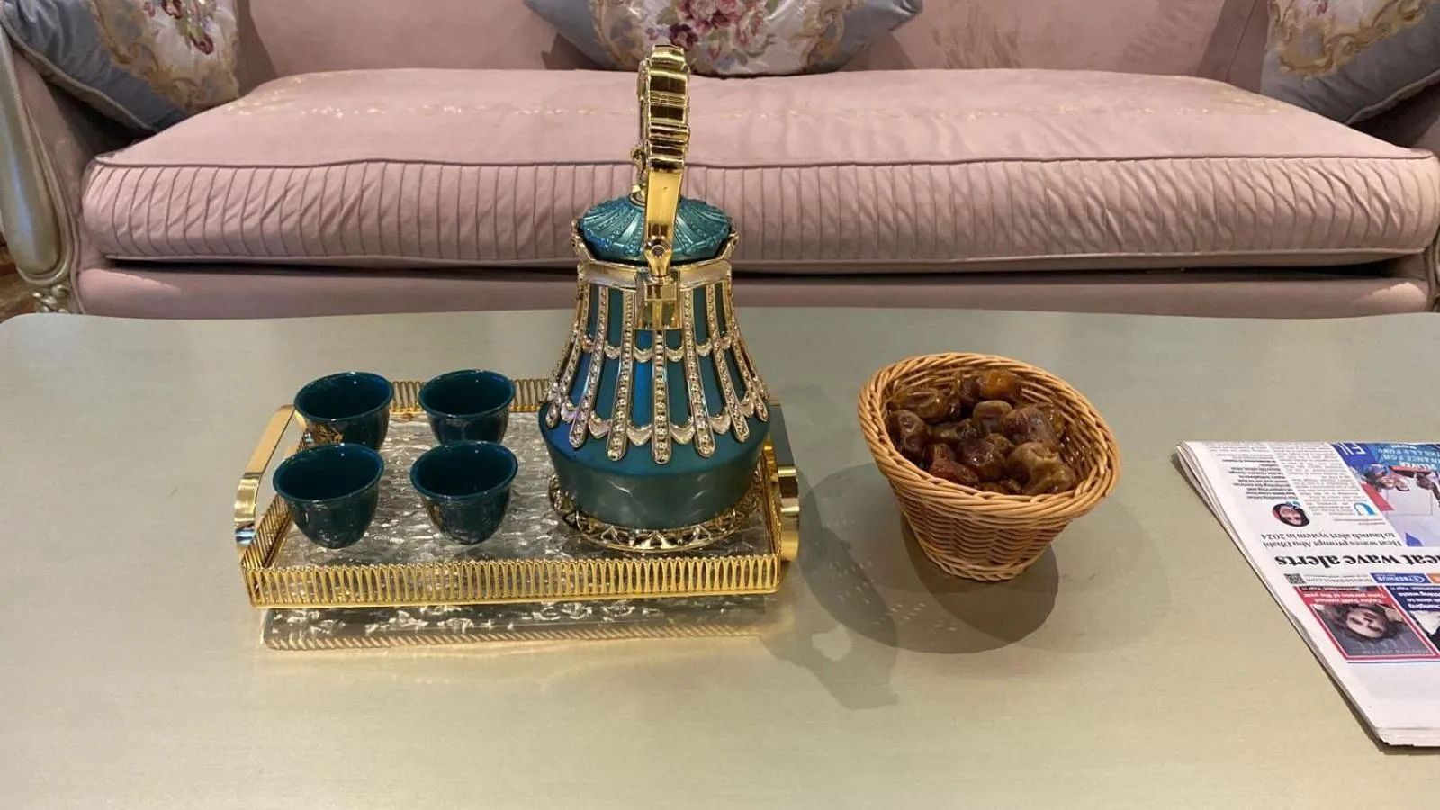 Seating area in Garden City Hotel Dubai