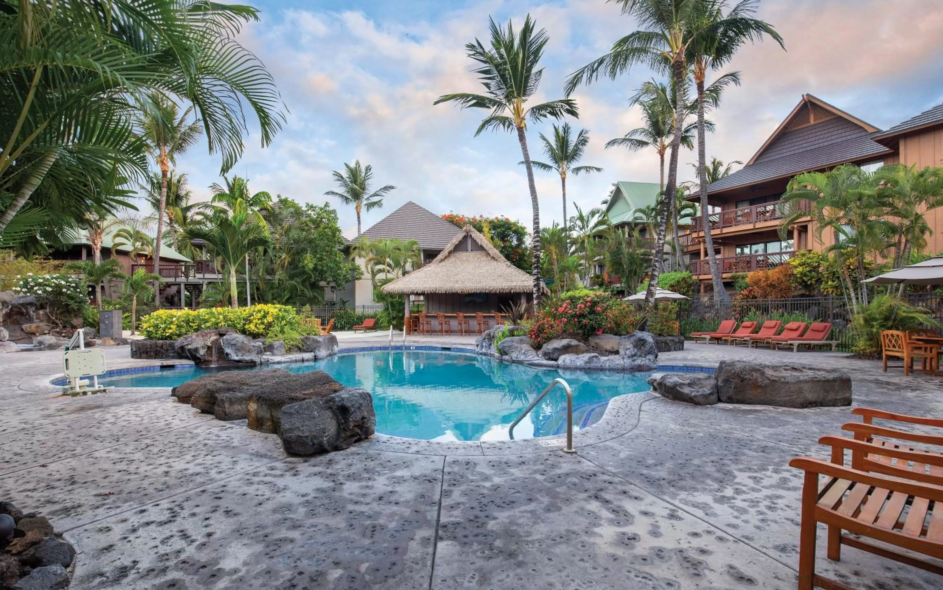 Swimming pool in Club Wyndham Kona