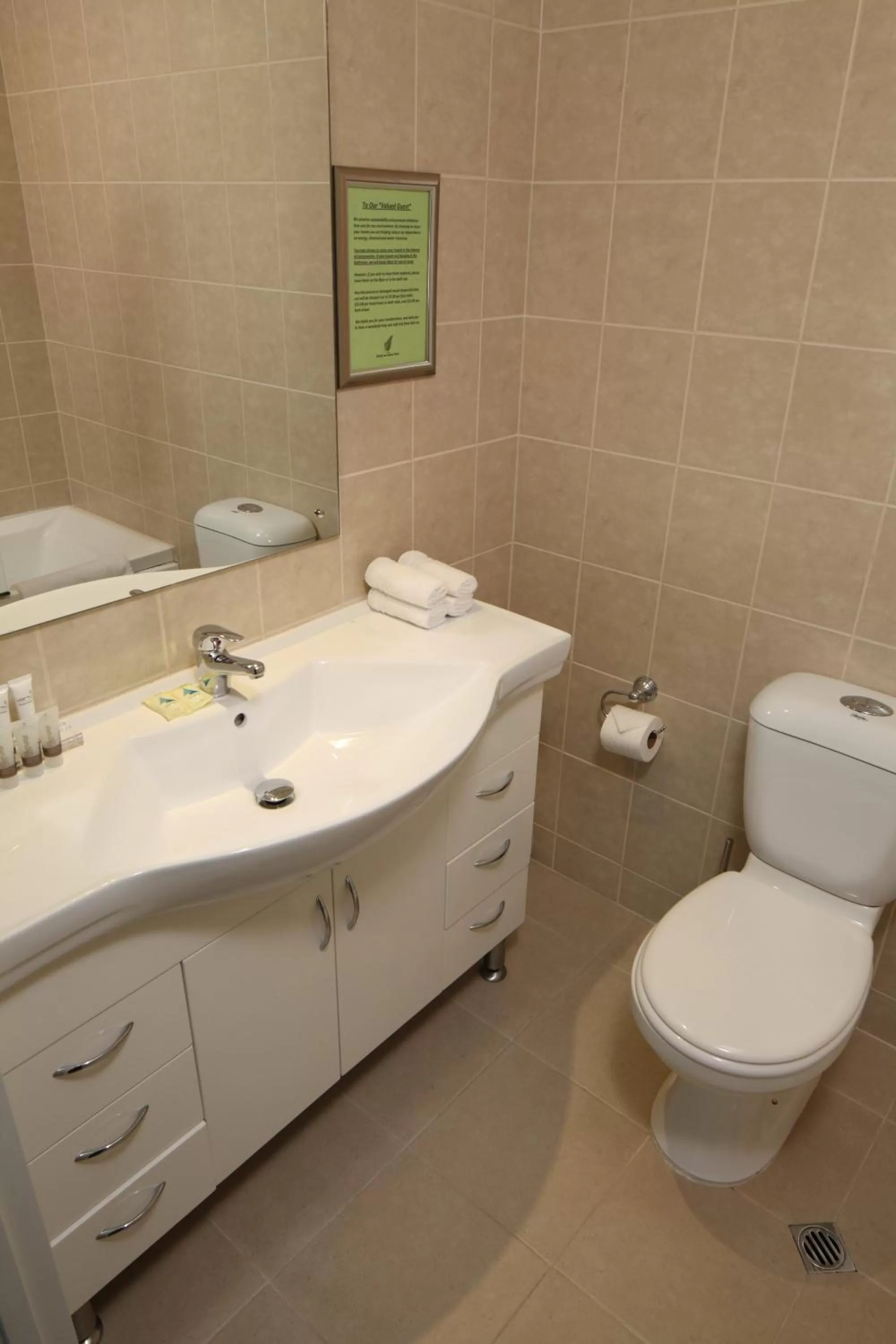 Bathroom in Alpha Motel with Spa-Bath