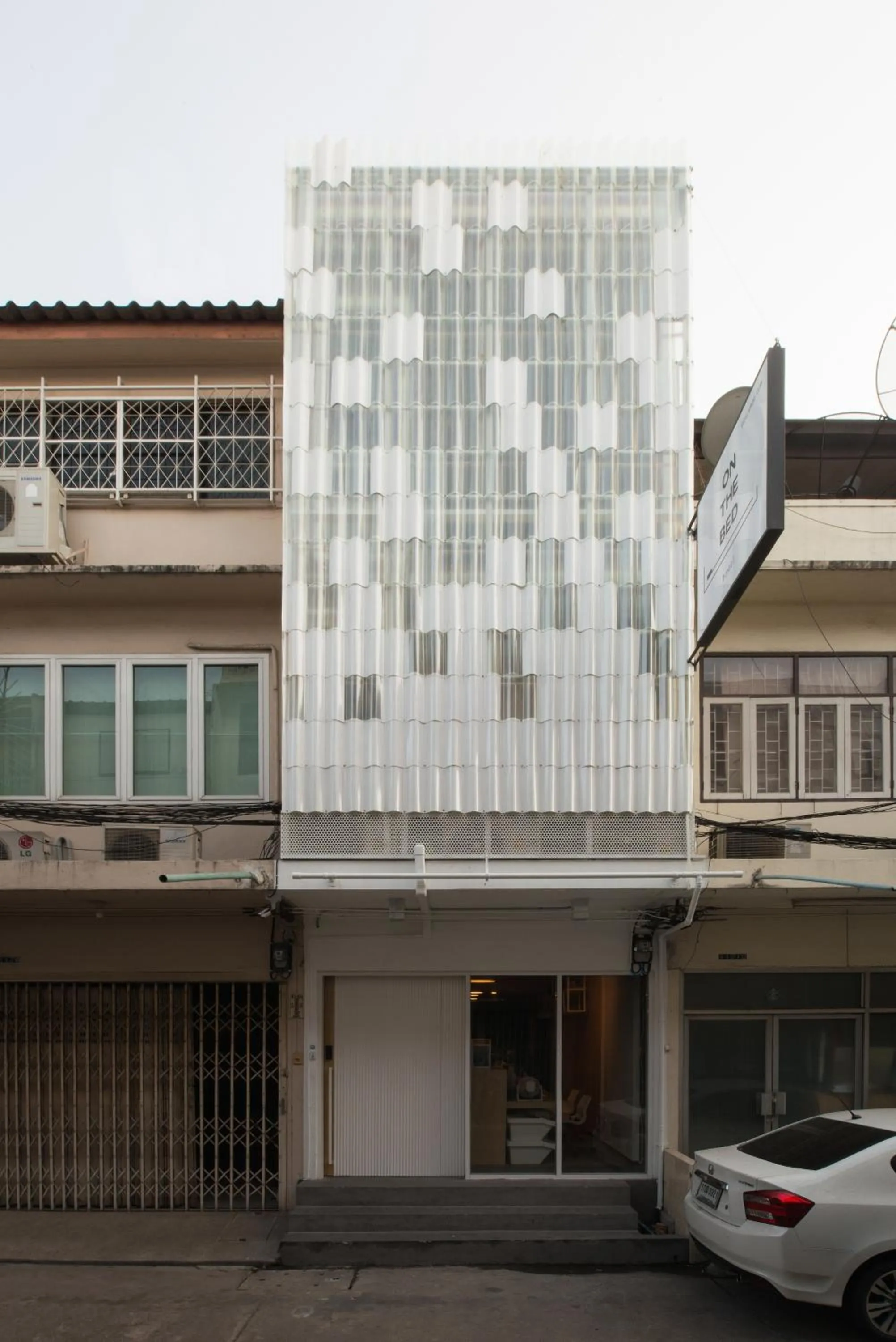 Property building in On the Bed Hostel