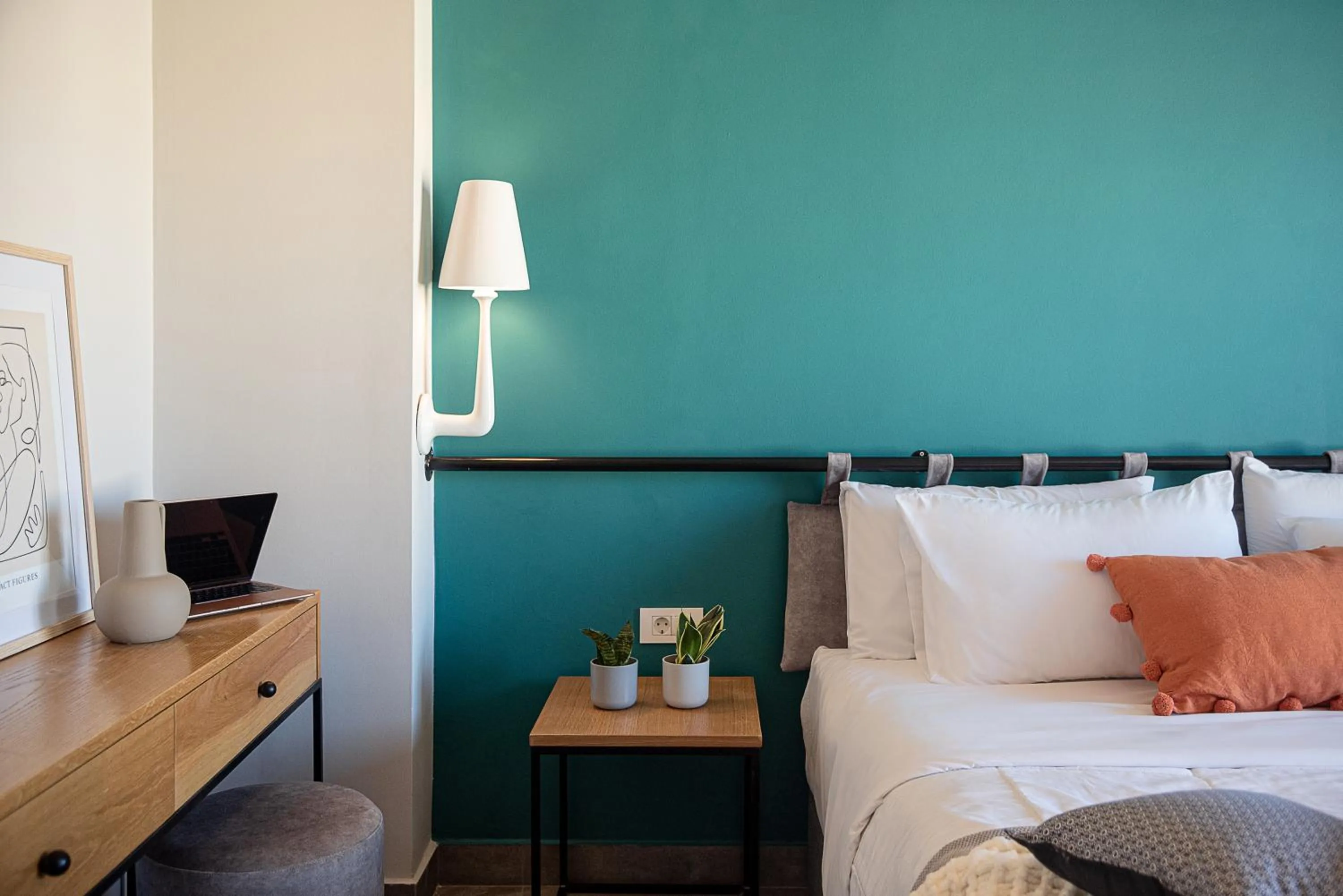 Bed in Elia Bettolo Hotel