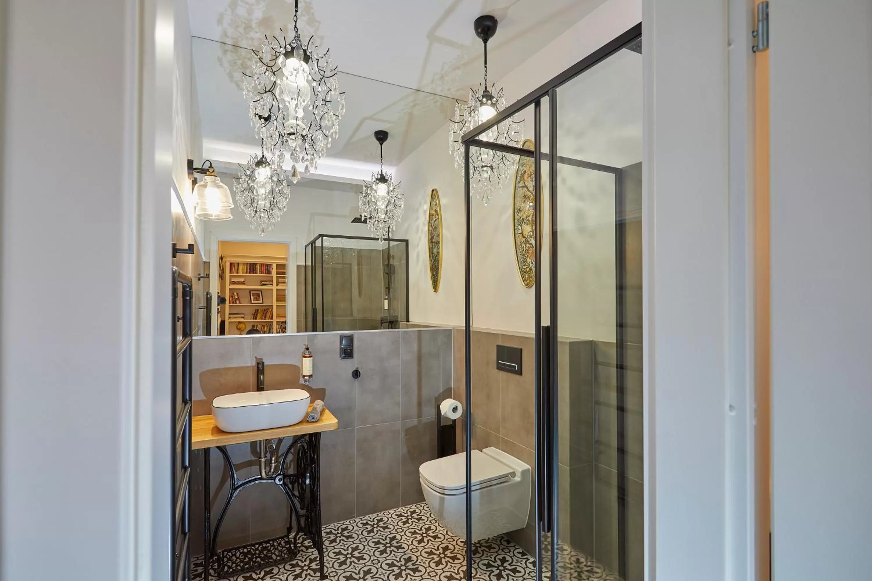 Shower, Bathroom in NOOK NOOK Apartments Katarzyny 2