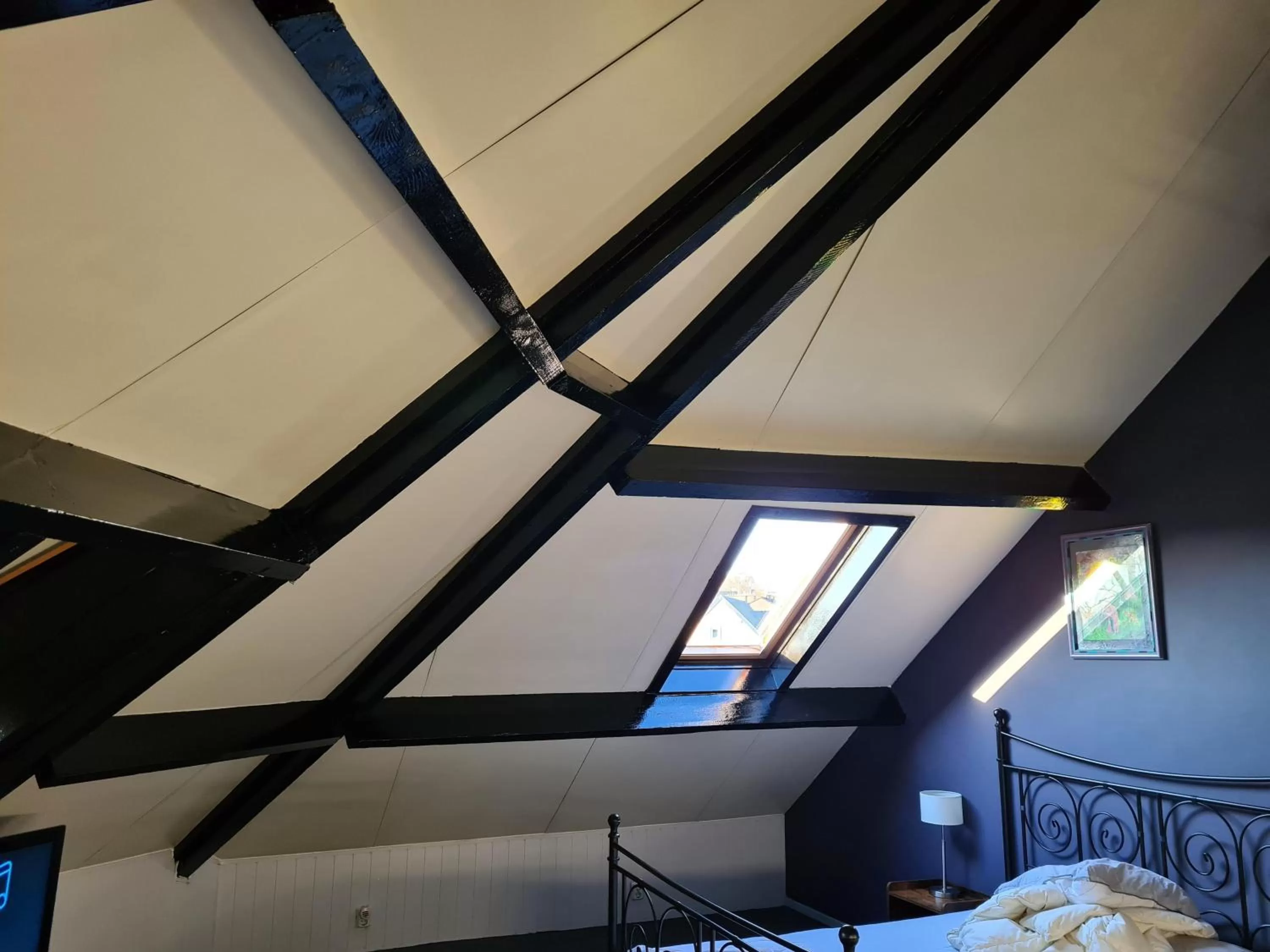 Bed in Hotel Brasserie de Kroon