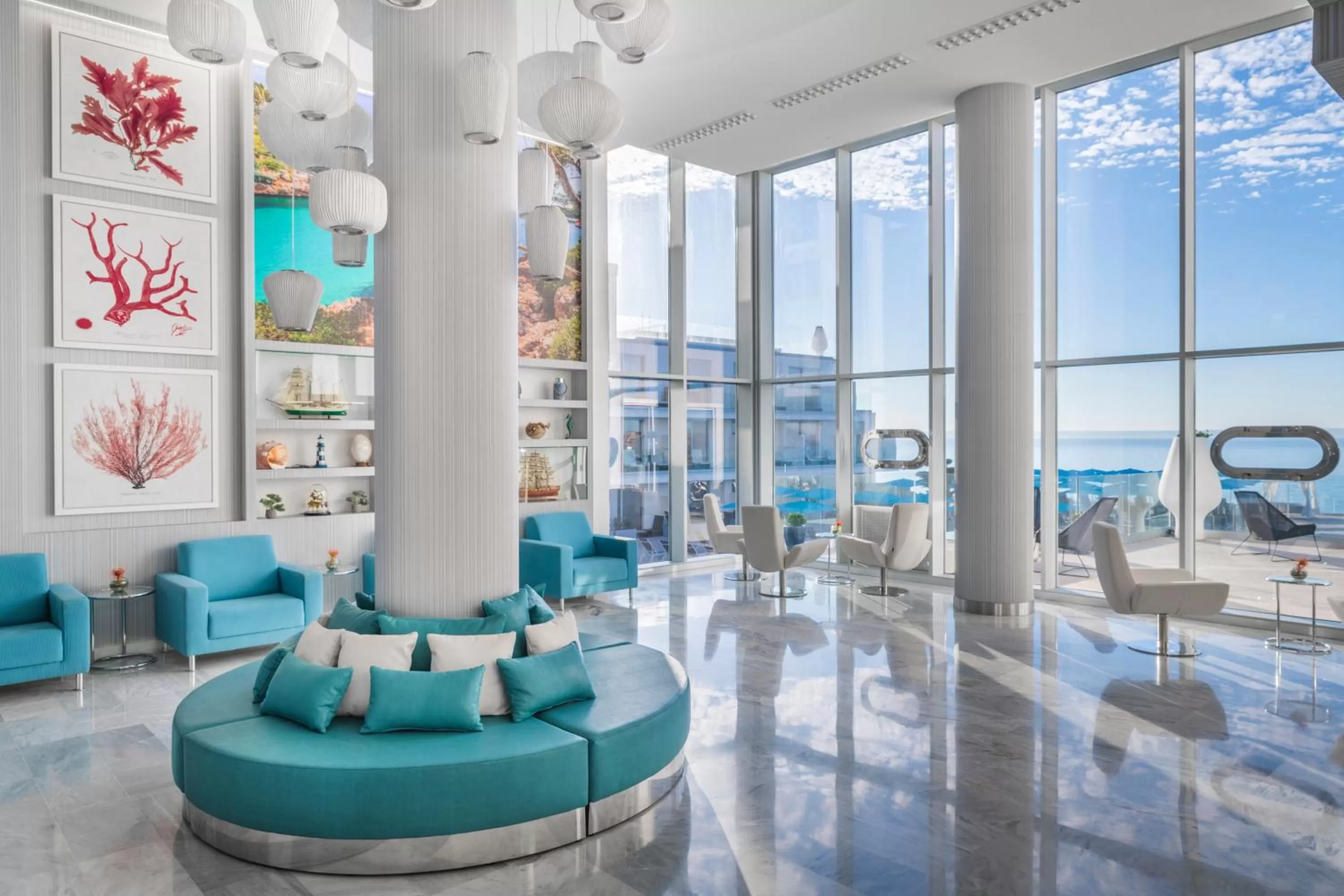 Lobby or reception in Elba Sunset Mallorca Thalasso Spa