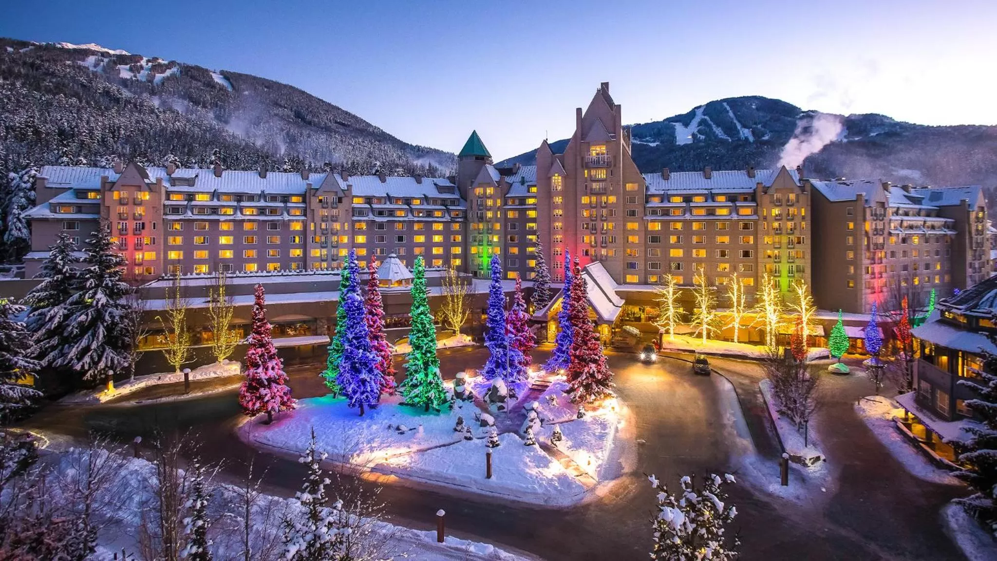 Property building in Fairmont Chateau Whistler