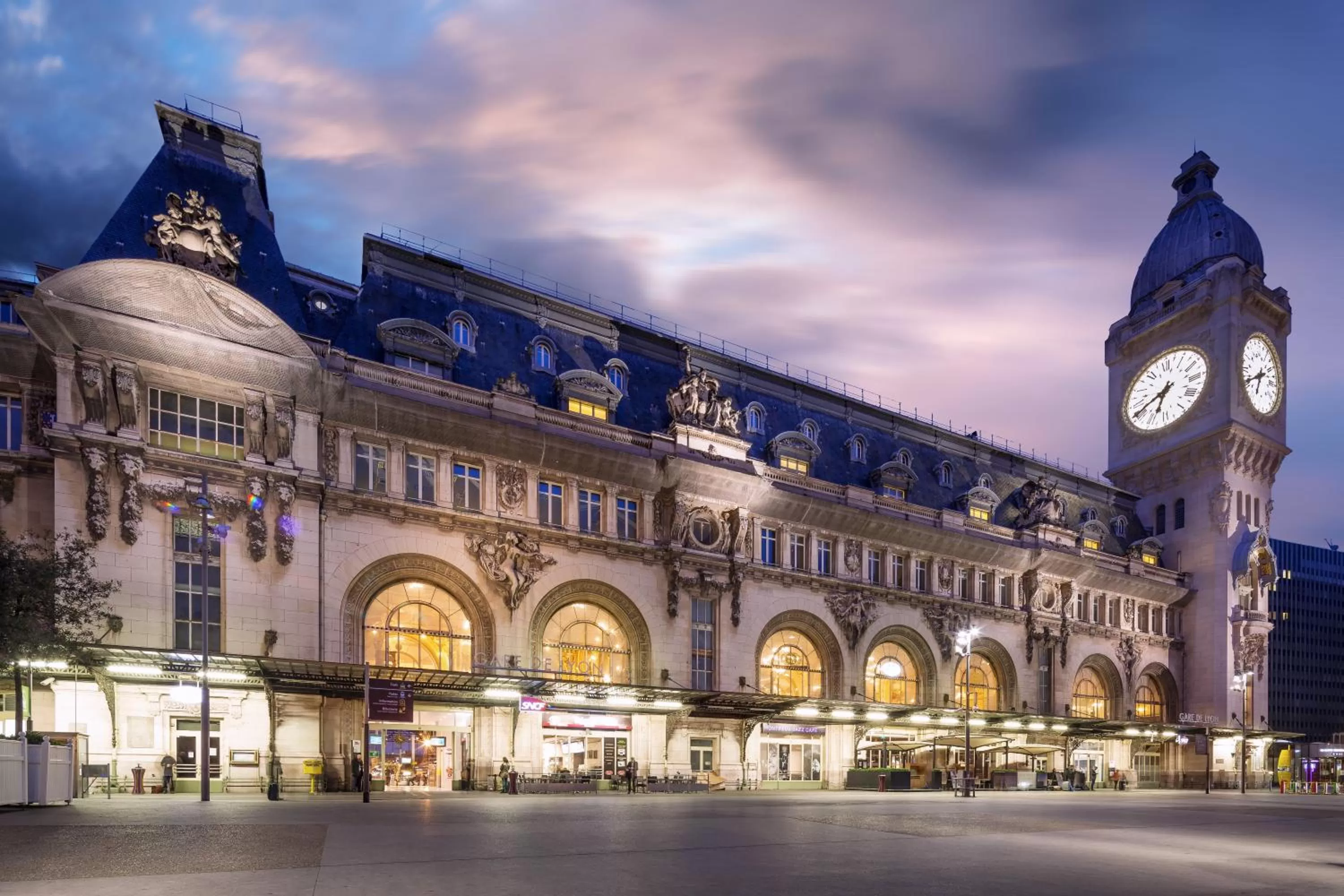 Property Building in Pink Hotel
