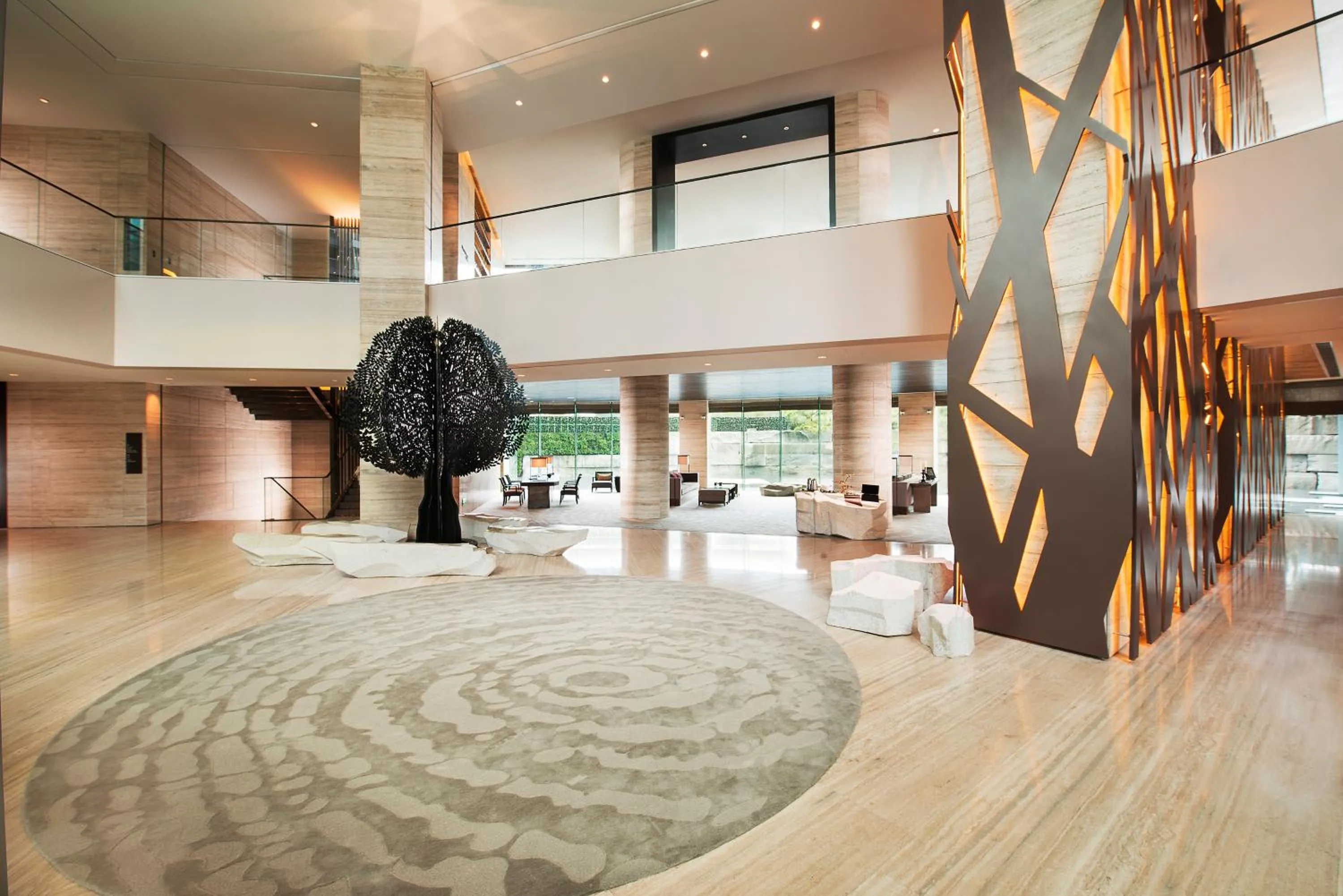 Lobby or reception in Banyantree Shanghai On the Bund - Tales rooftop bar boasts a jaw-dropping panoramic vista