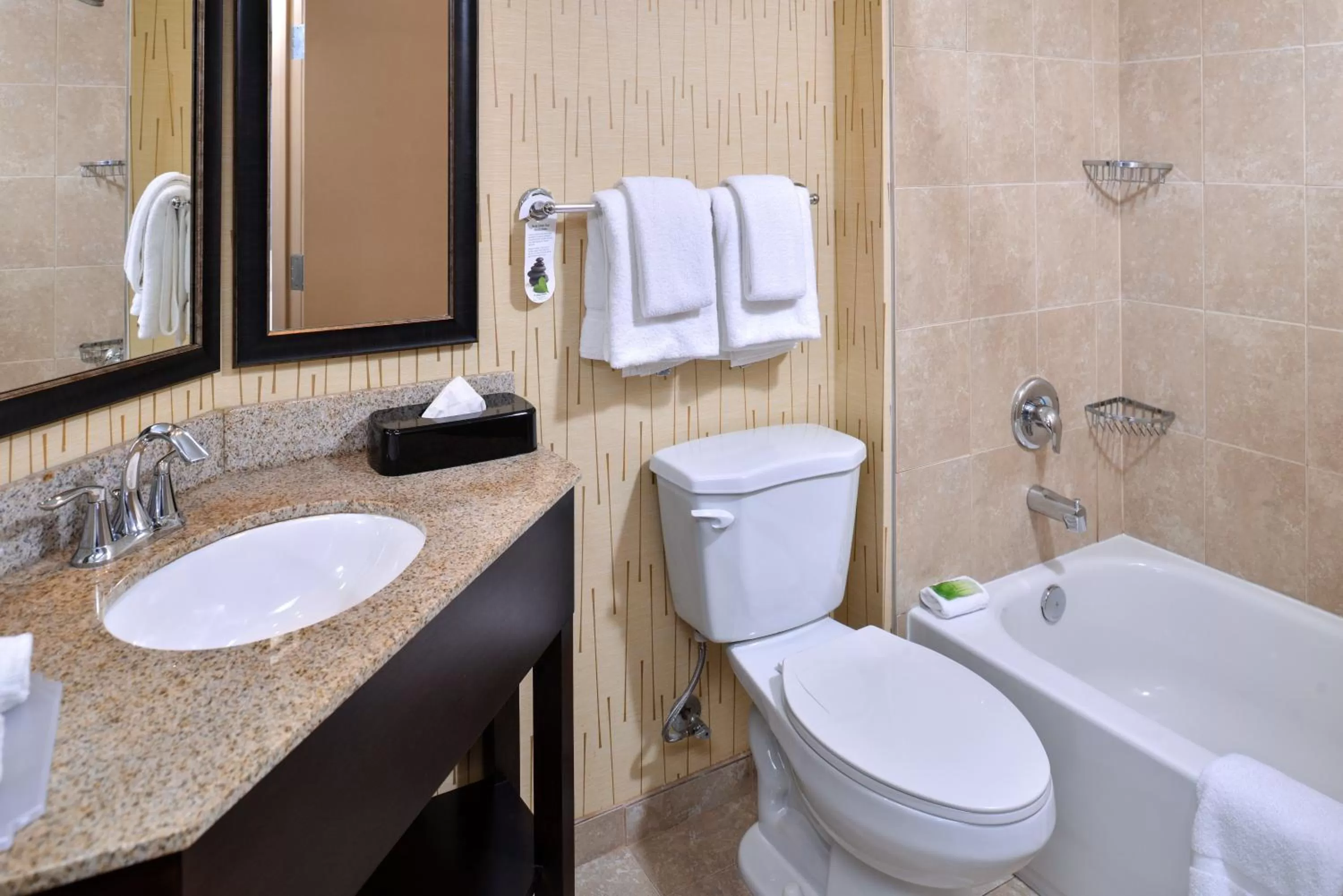 Bathroom in Holiday Inn Express Hunt Valley by IHG