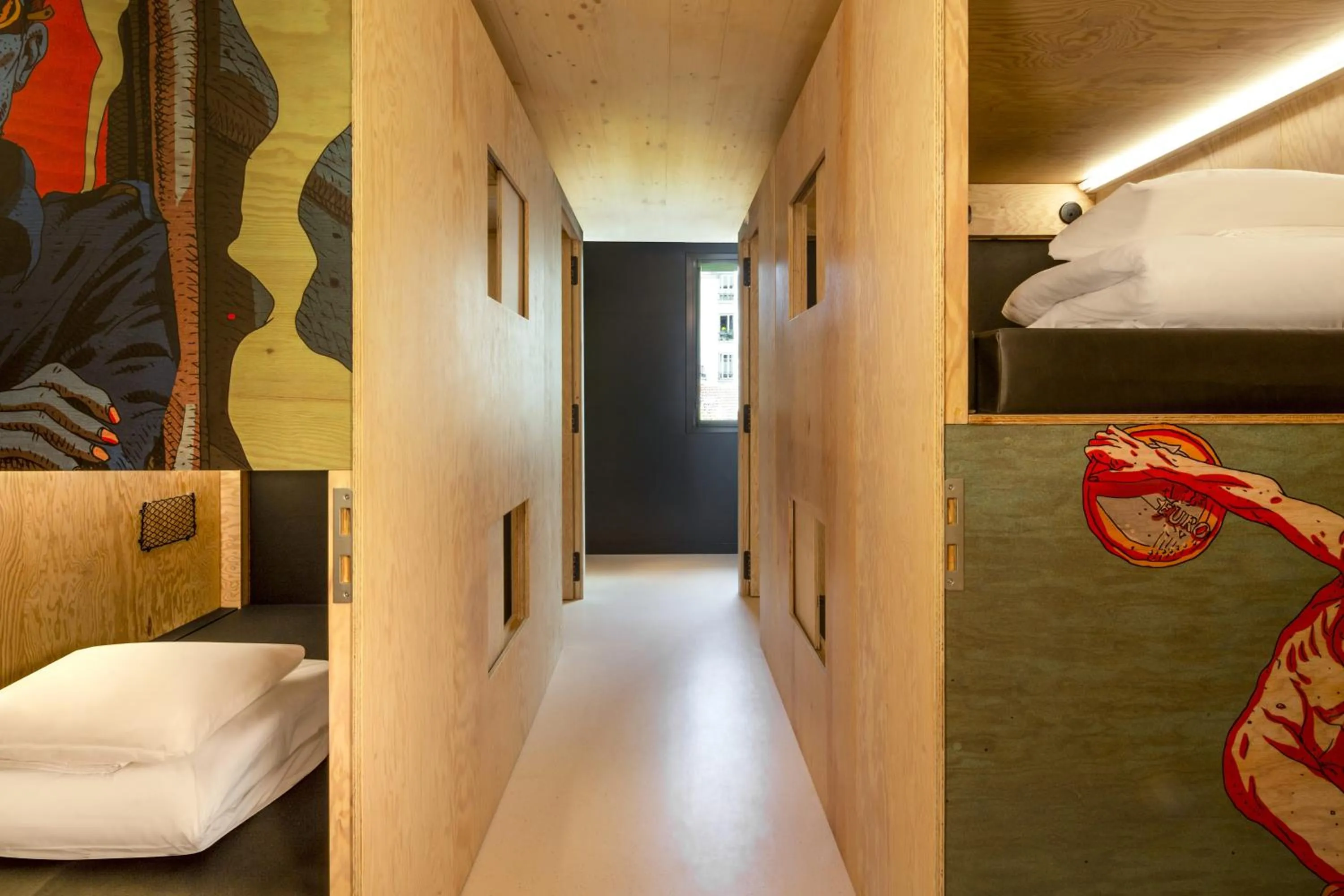 Bed in JO&JOE Paris Gentilly - Auberge de Jeunesse