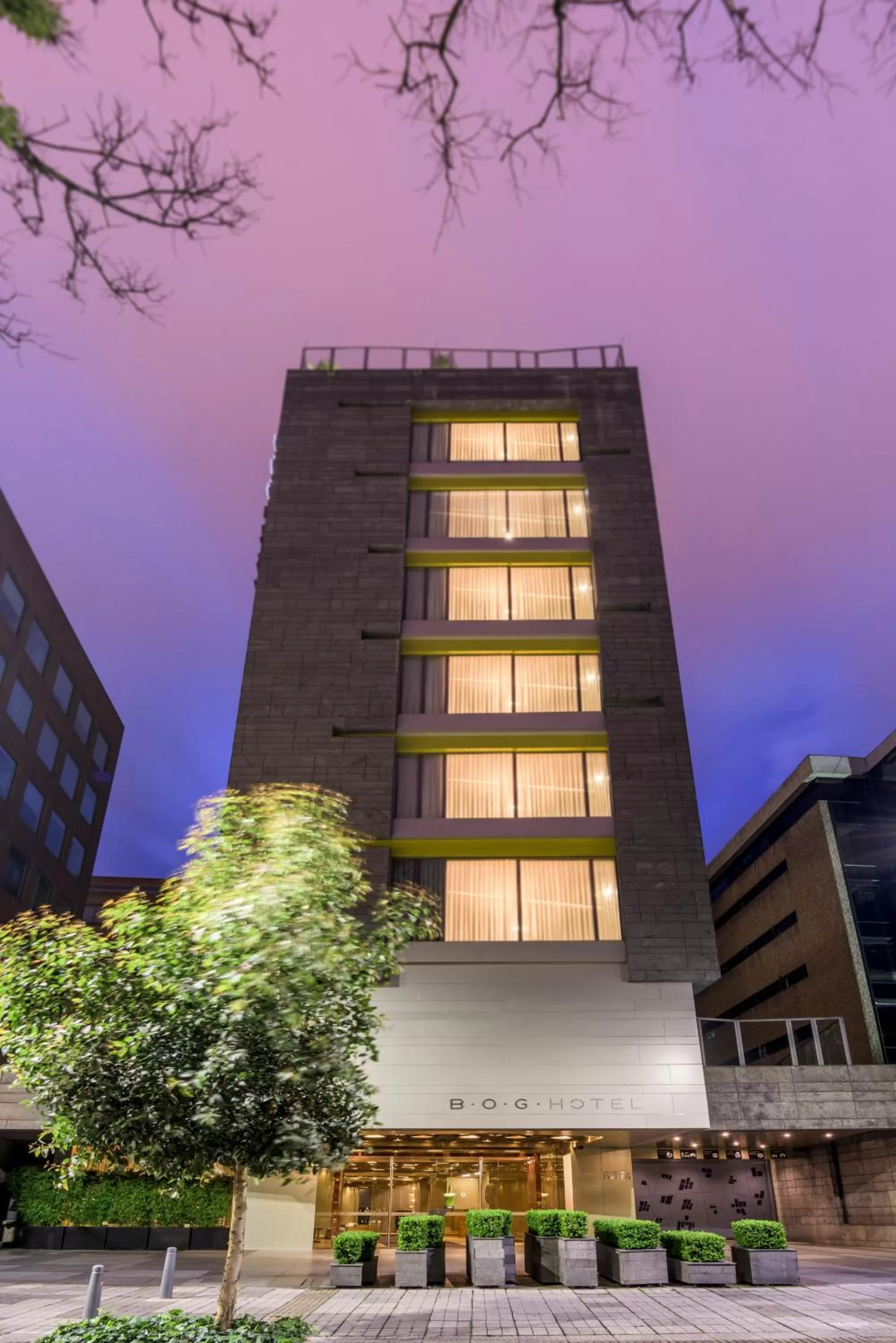 Facade/entrance in BOG Hotel