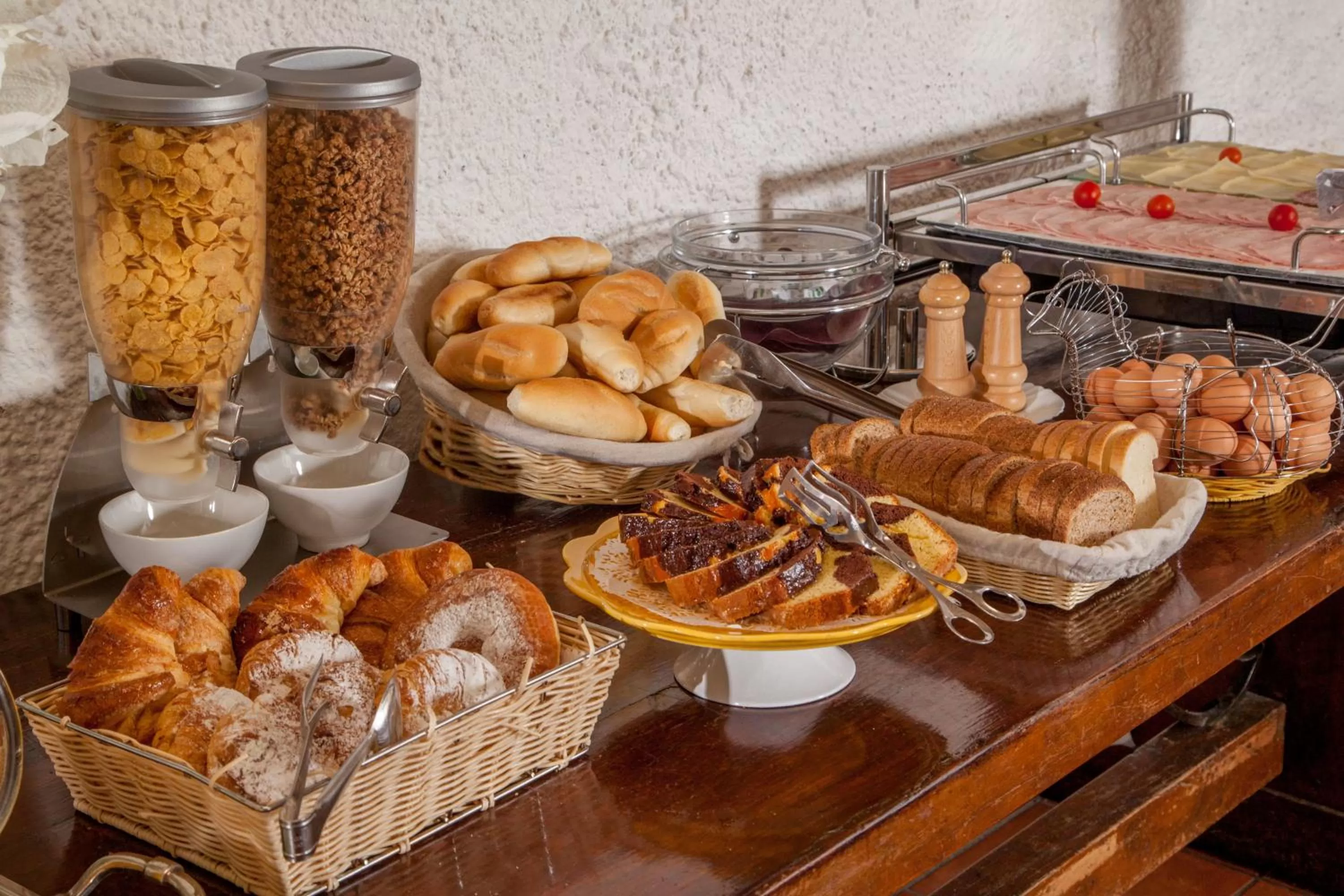 Food close-up in Hotel Colosseum