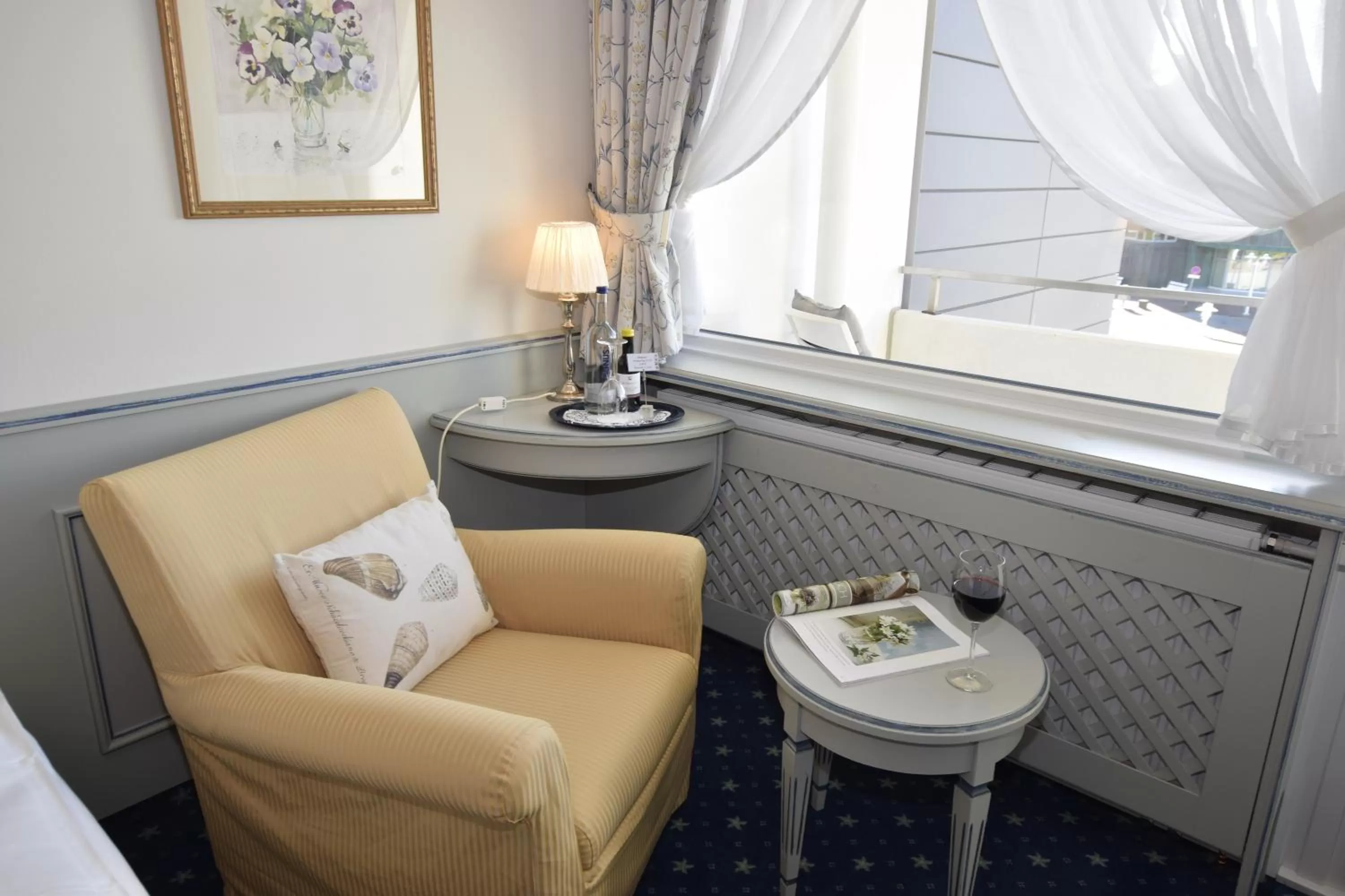 Seating area in Hotel Wiking Sylt