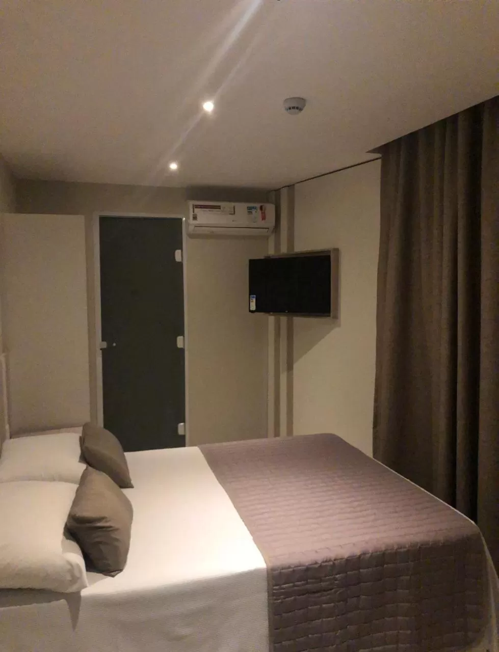 Bedroom, Bed in Jandira Premiêr Hotel