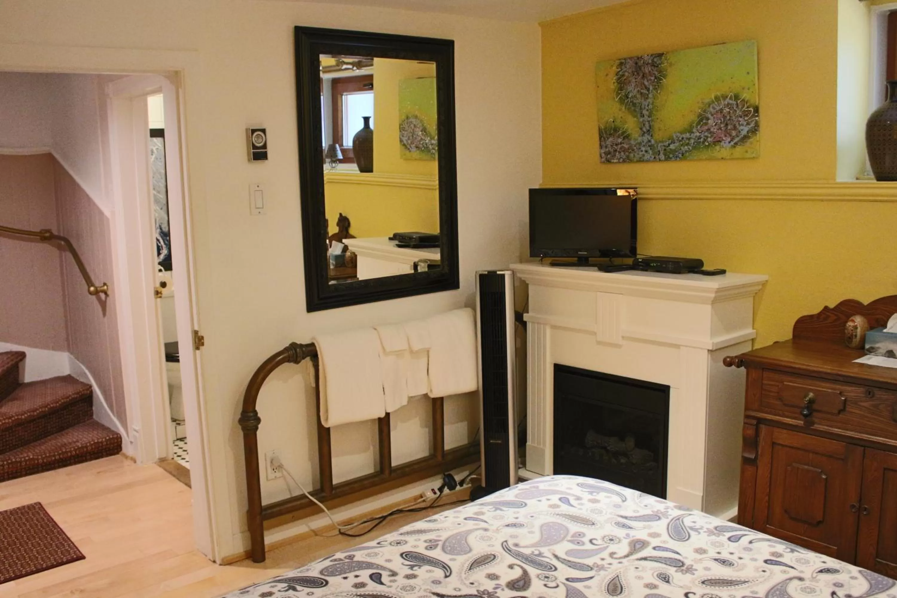 Bed in La Loggia Art B&B