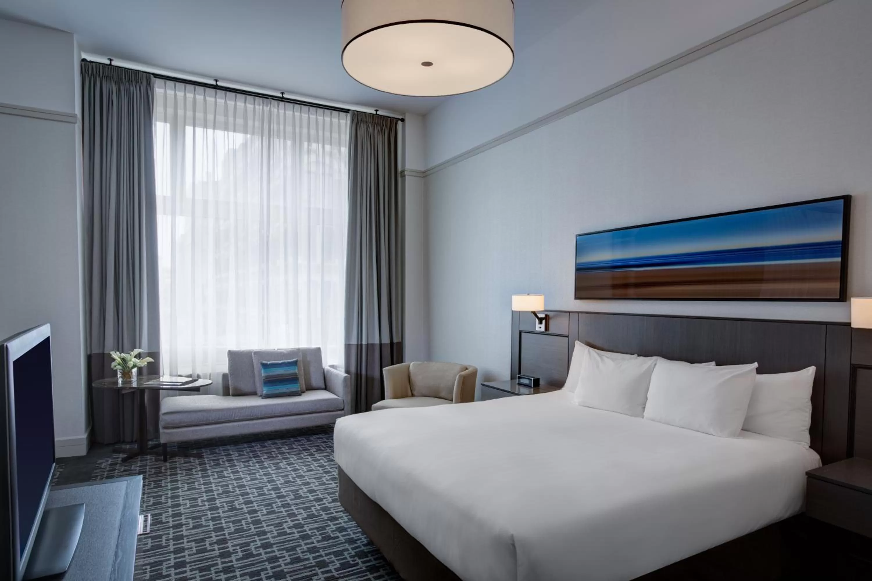 King Room with View in Hyatt Regency Cleveland at The Arcade