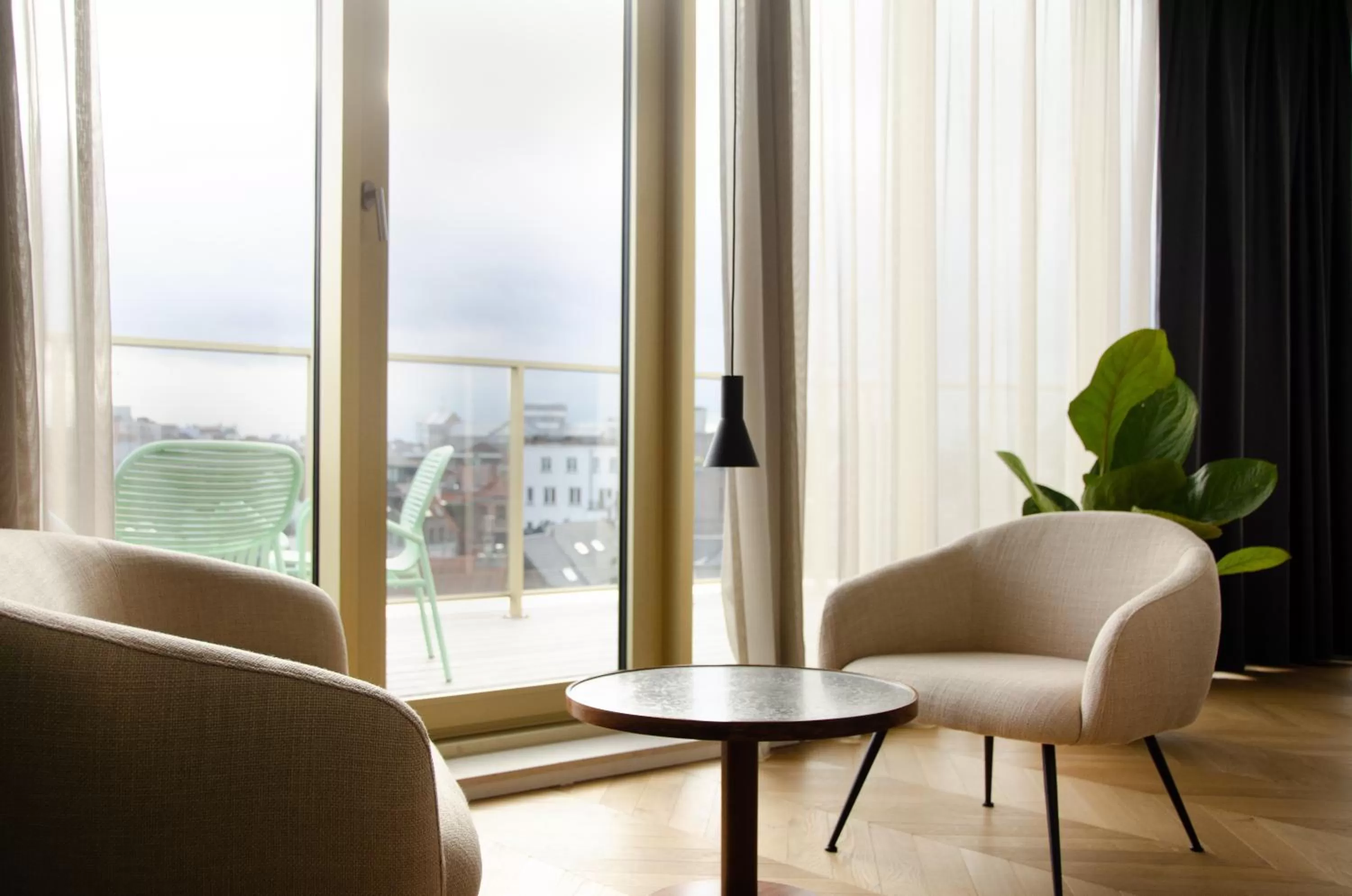 Seating area in Yalo Urban Boutique Hotel Gent