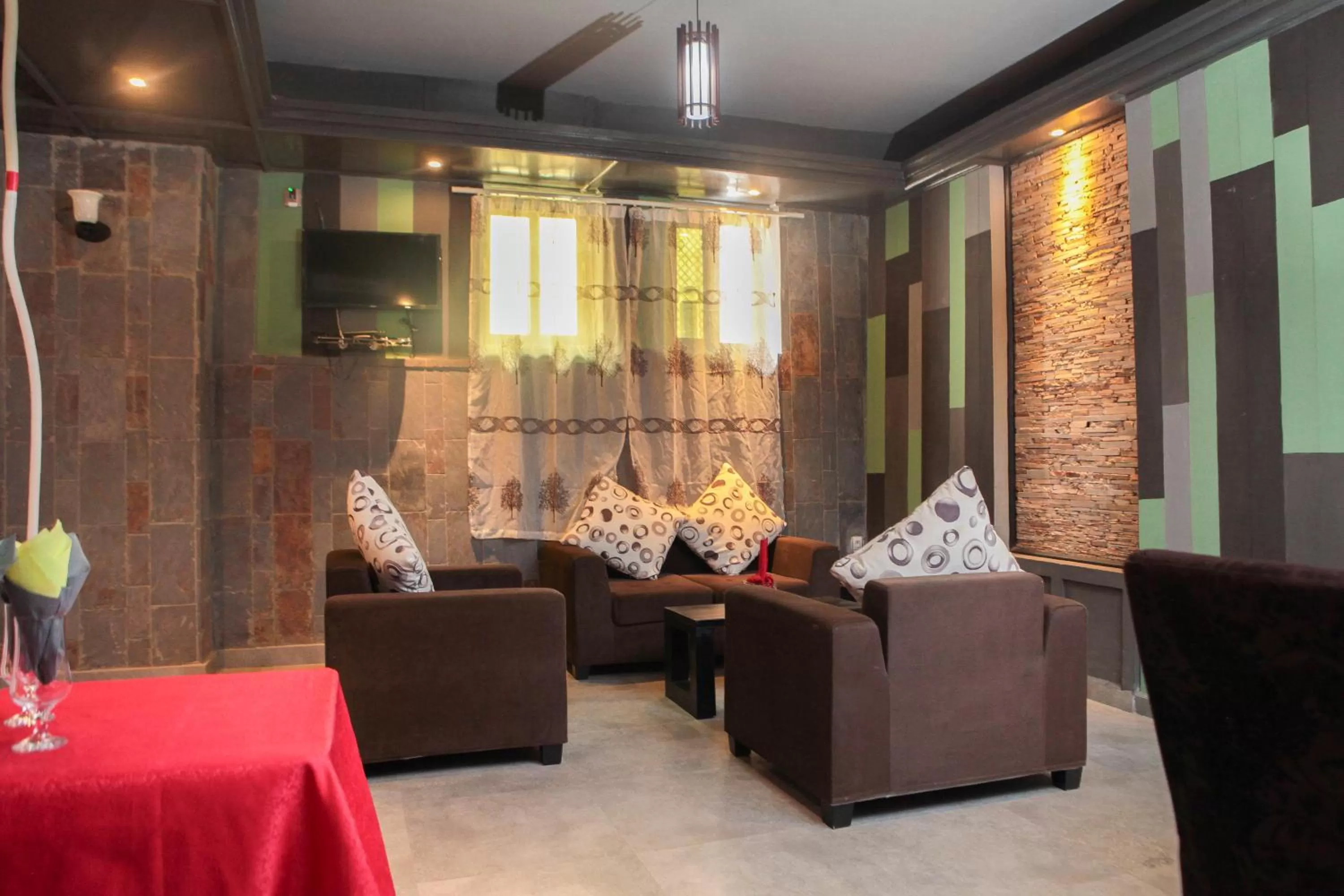 Lobby or reception in Hotel Kangaroo Bujumbura