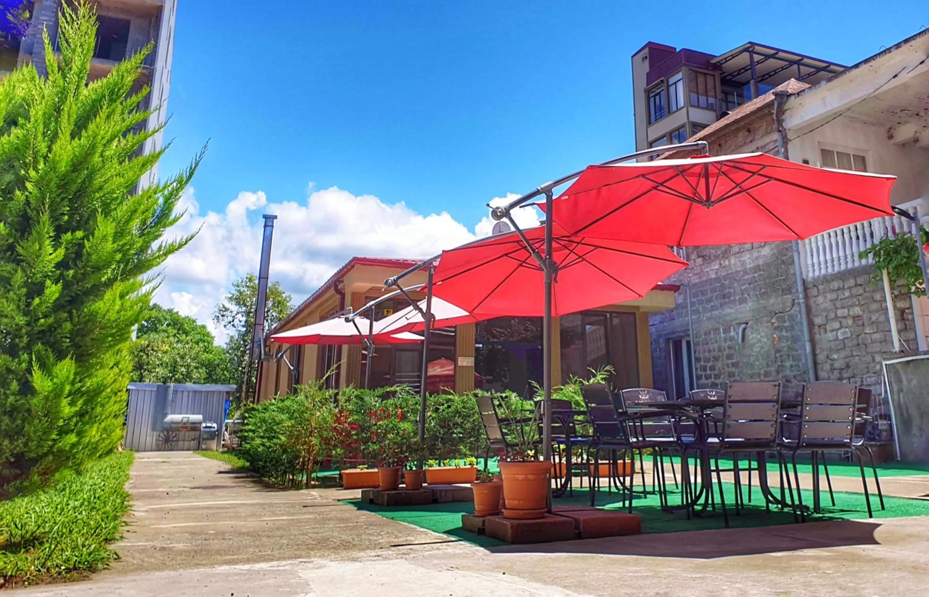 Patio in Hotel BellMar