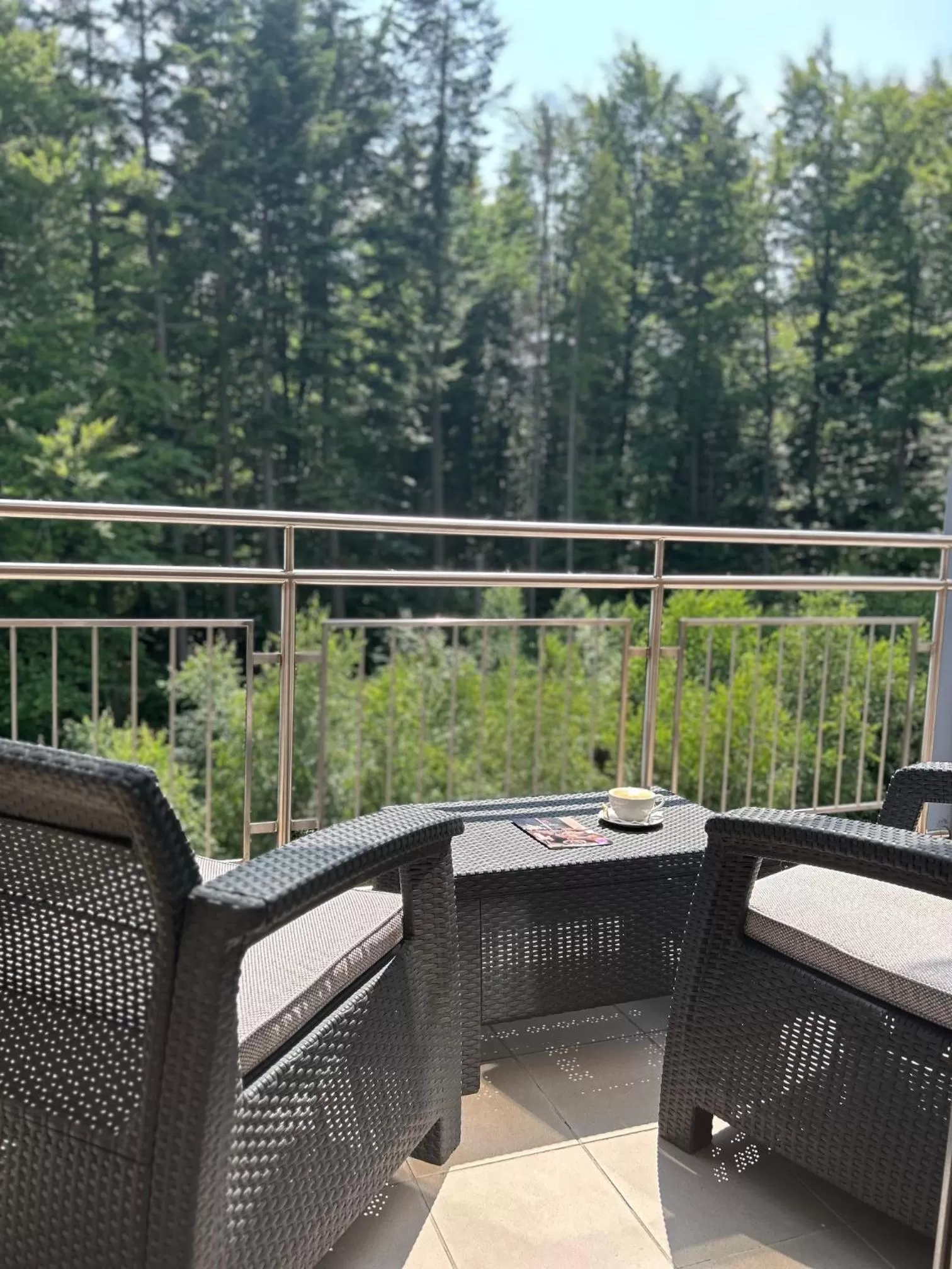 Balcony/Terrace in Hotel Krynica Conference & SPA