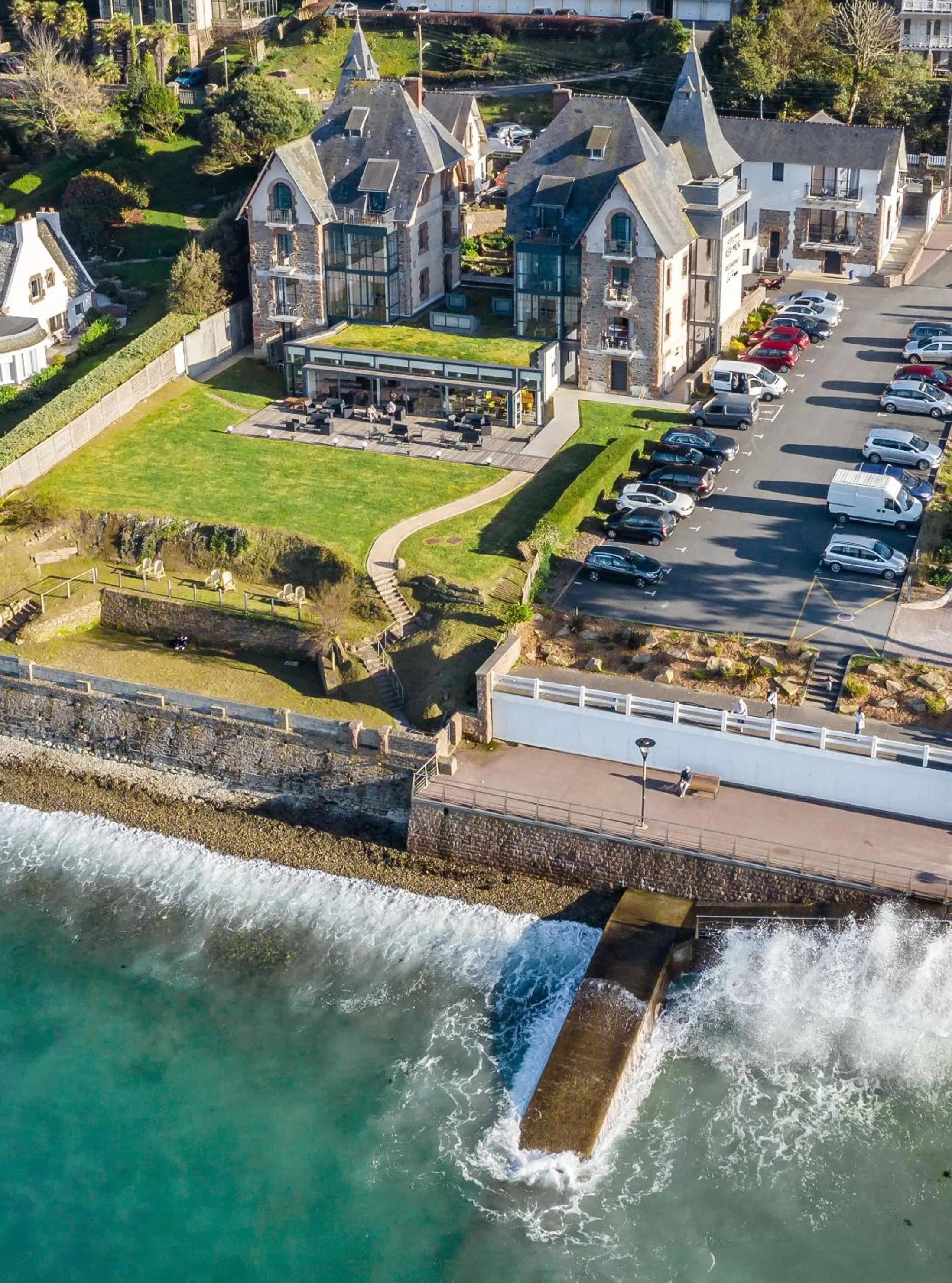 Bird's eye view in Logis Hôtel Ker Mor