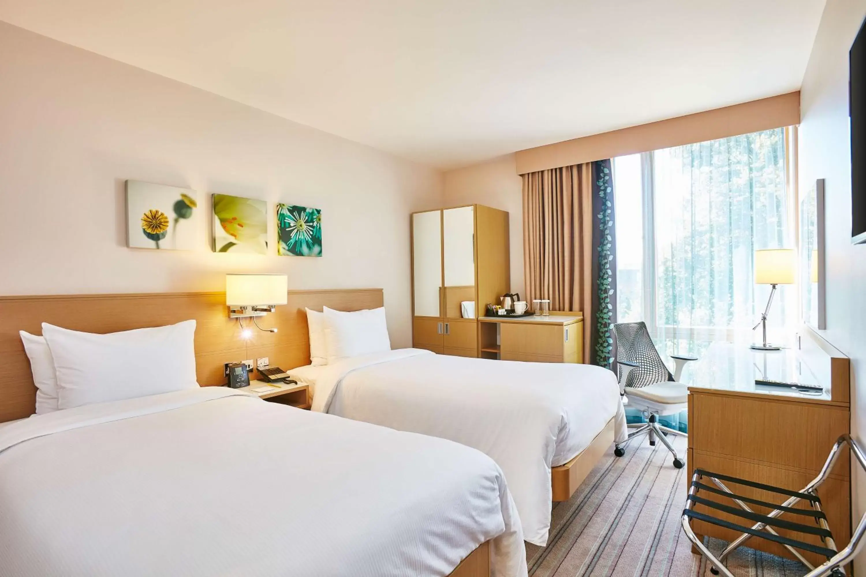 Twin Room in Hilton Garden Inn Birmingham Brindley Place Twin Room in Hilton Garden Inn Birmingham Brindley Place