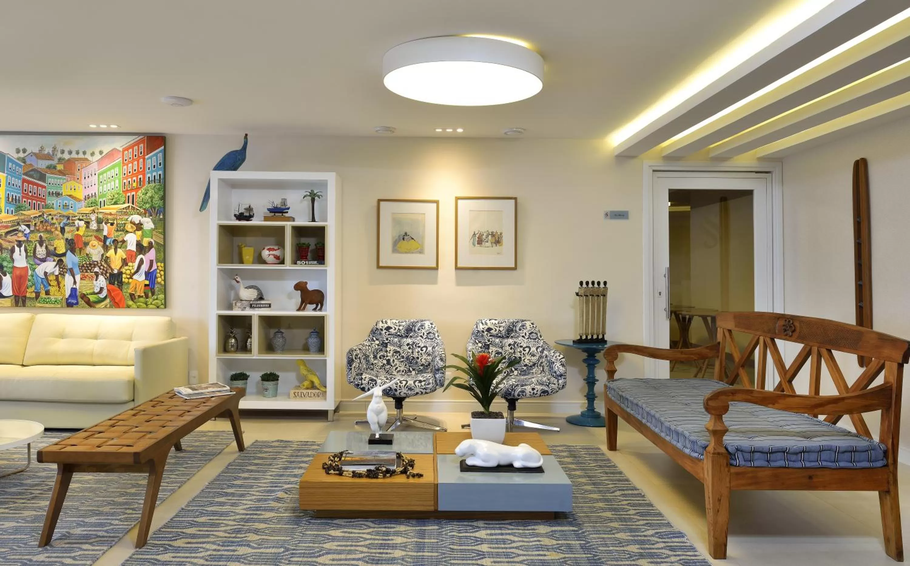 Lobby or reception in Rede Andrade Express