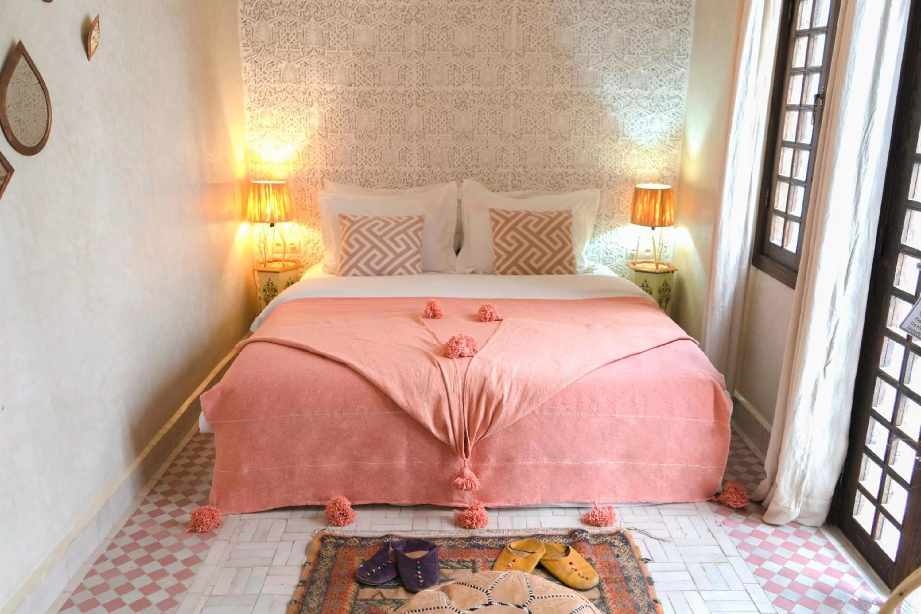 Bed in Riad Beata Bed & Breakfast