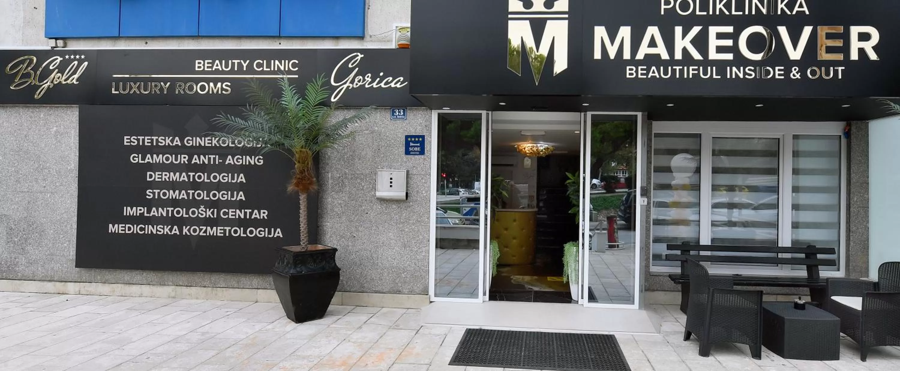 Property building in B Gold Luxury rooms B&B