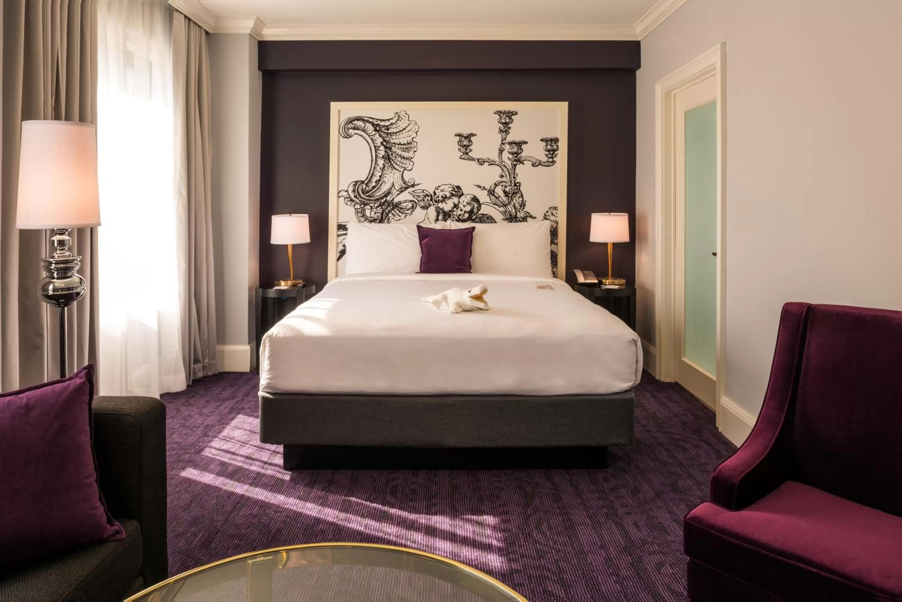 Bed in Hotel Vinache