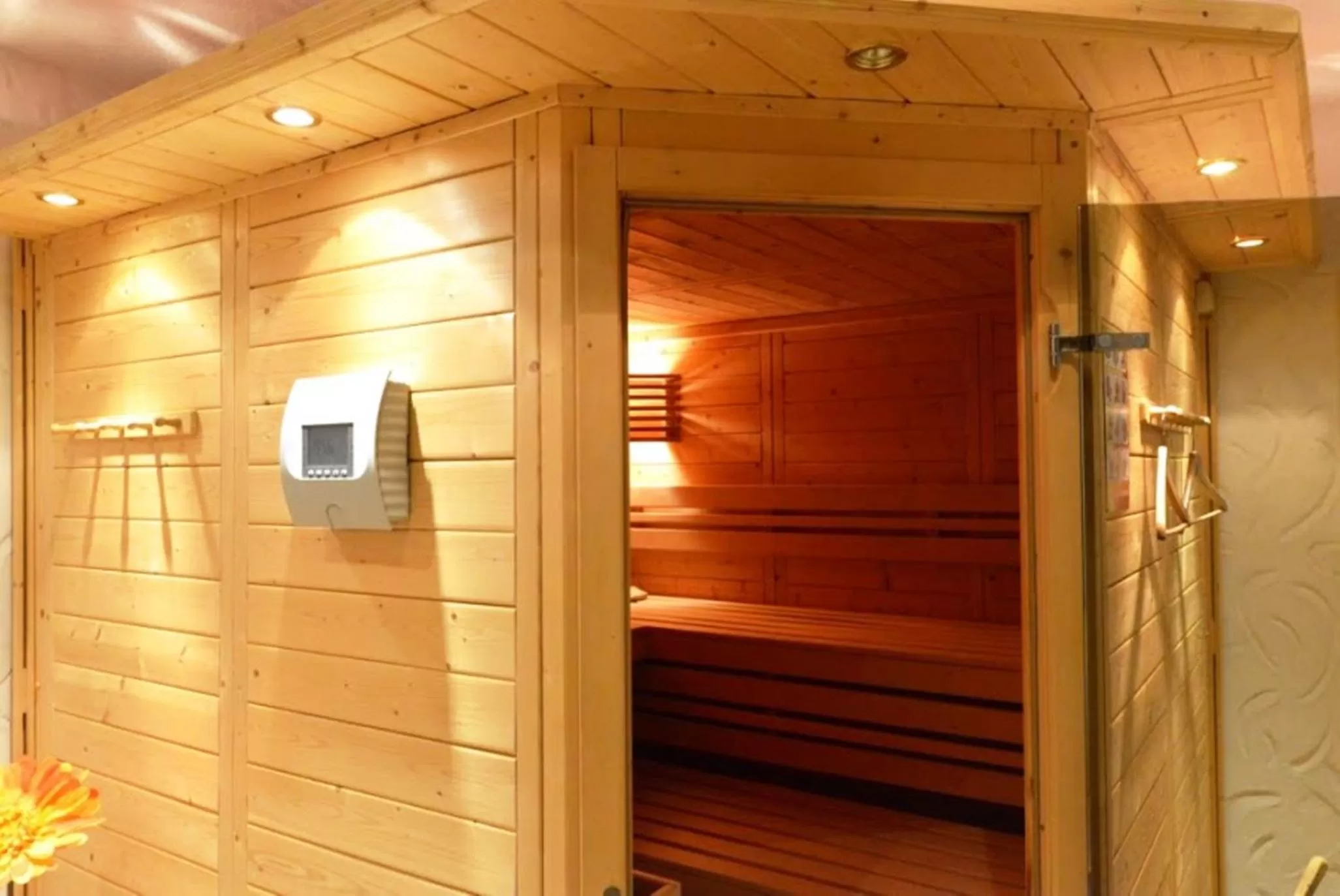 Sauna in Hotel Prox