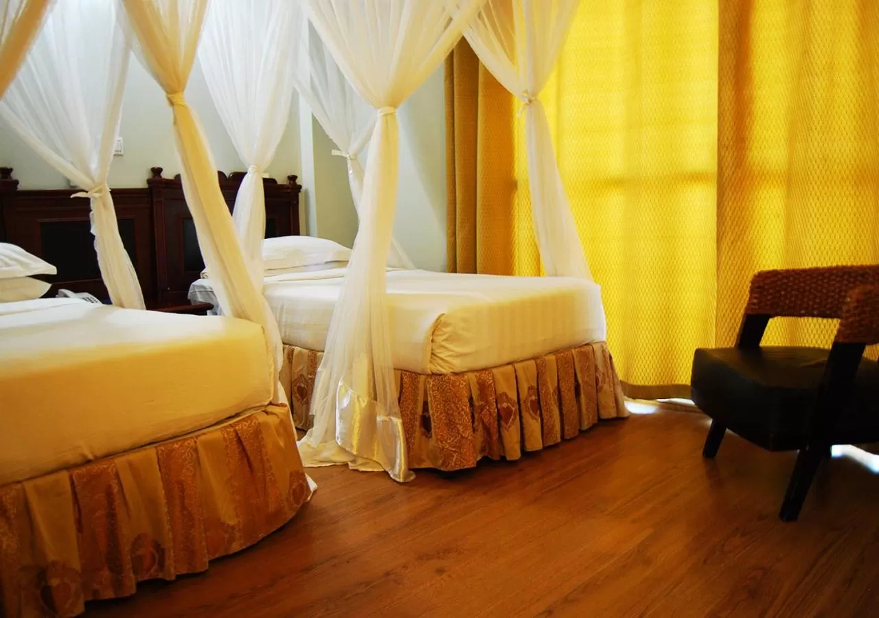 Bed in Mc-Elly's Hotel