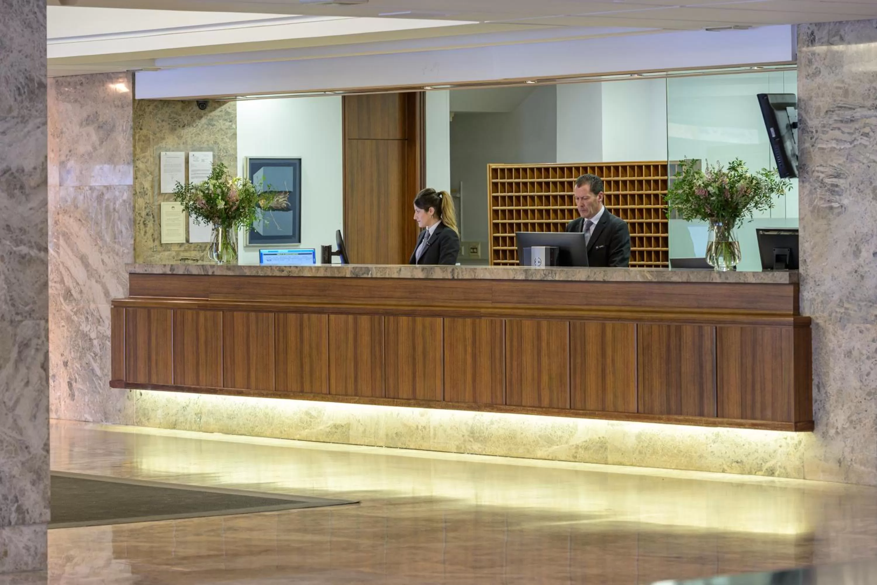Lobby or reception in Santemar