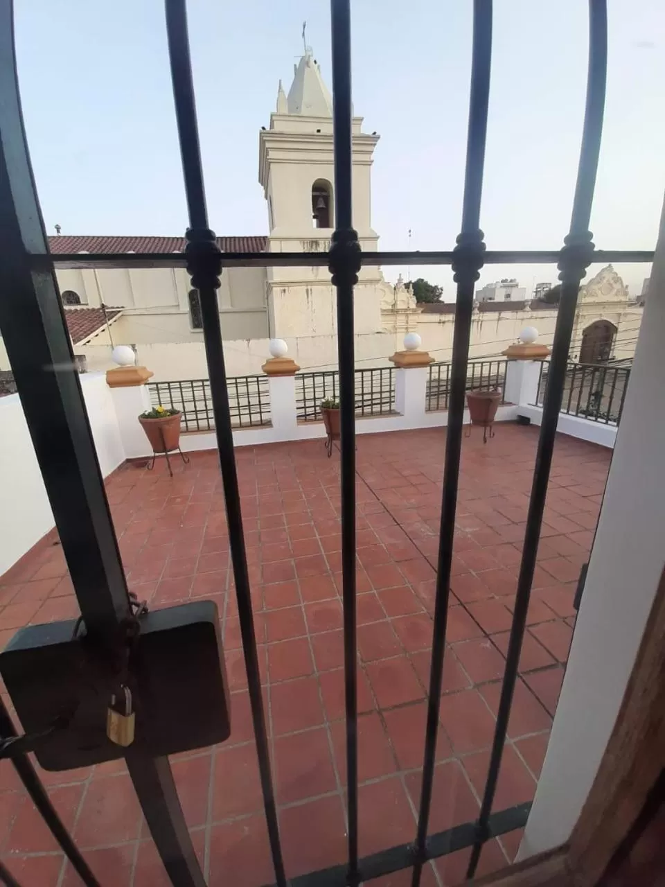 Balcony/Terrace in Caseros 44 B&B