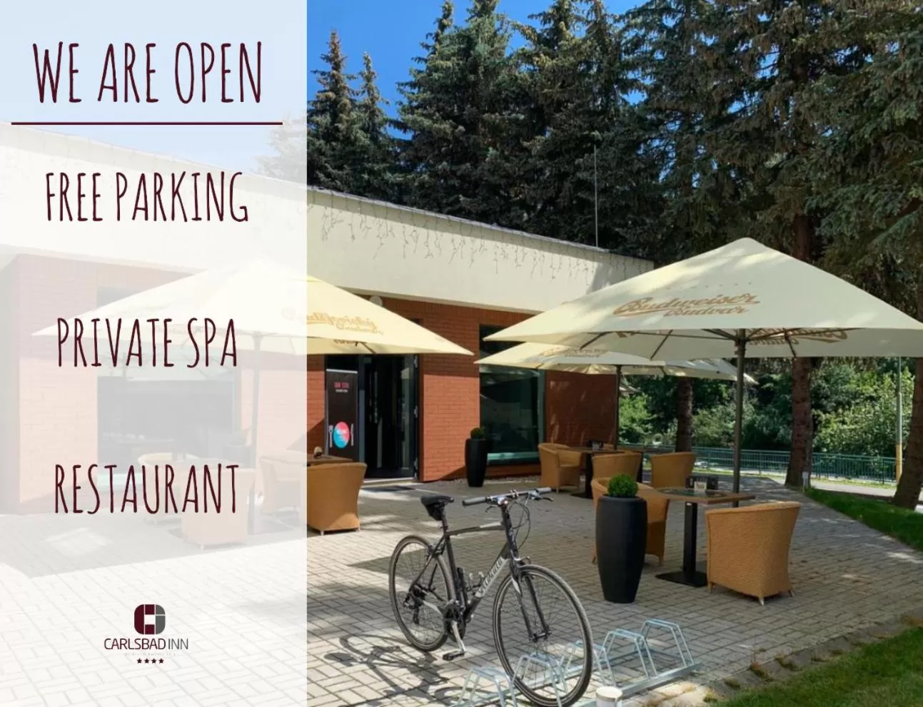 Property building in Parkhotel Carlsbad Inn