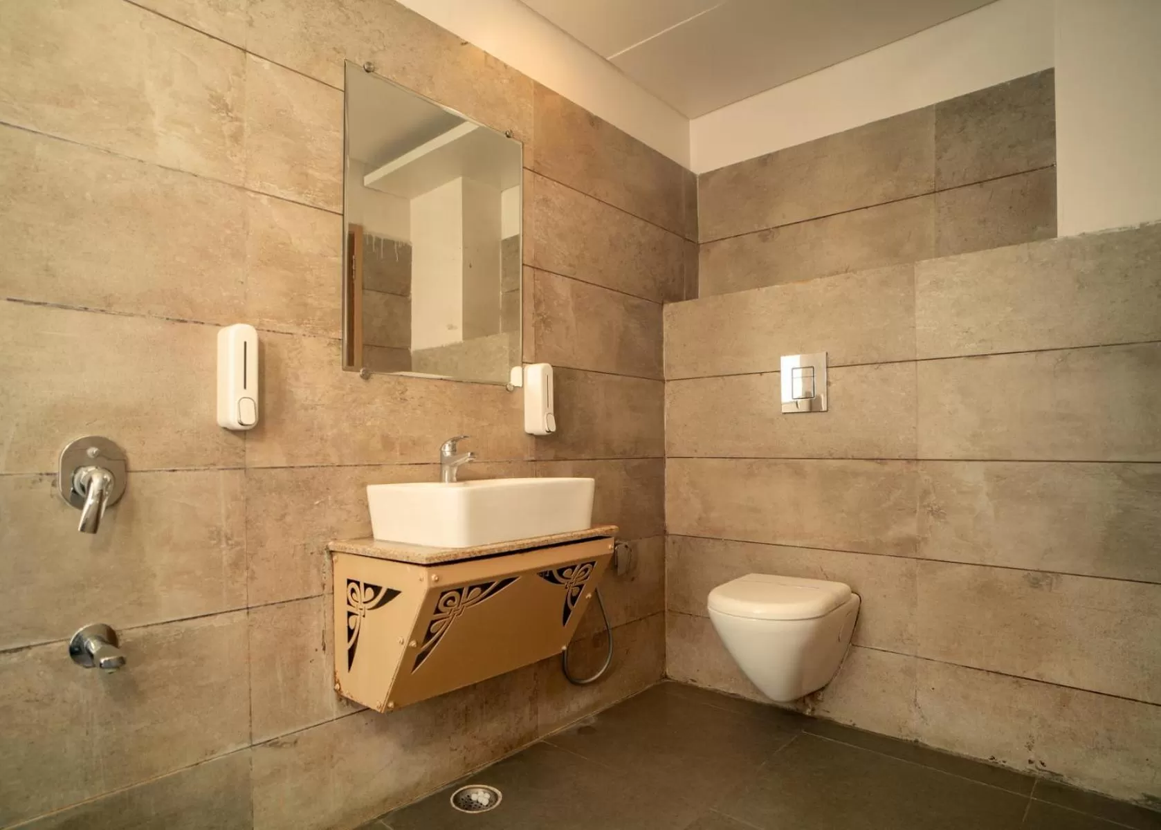 Bathroom in Uddhav Vilas A Family Hotel