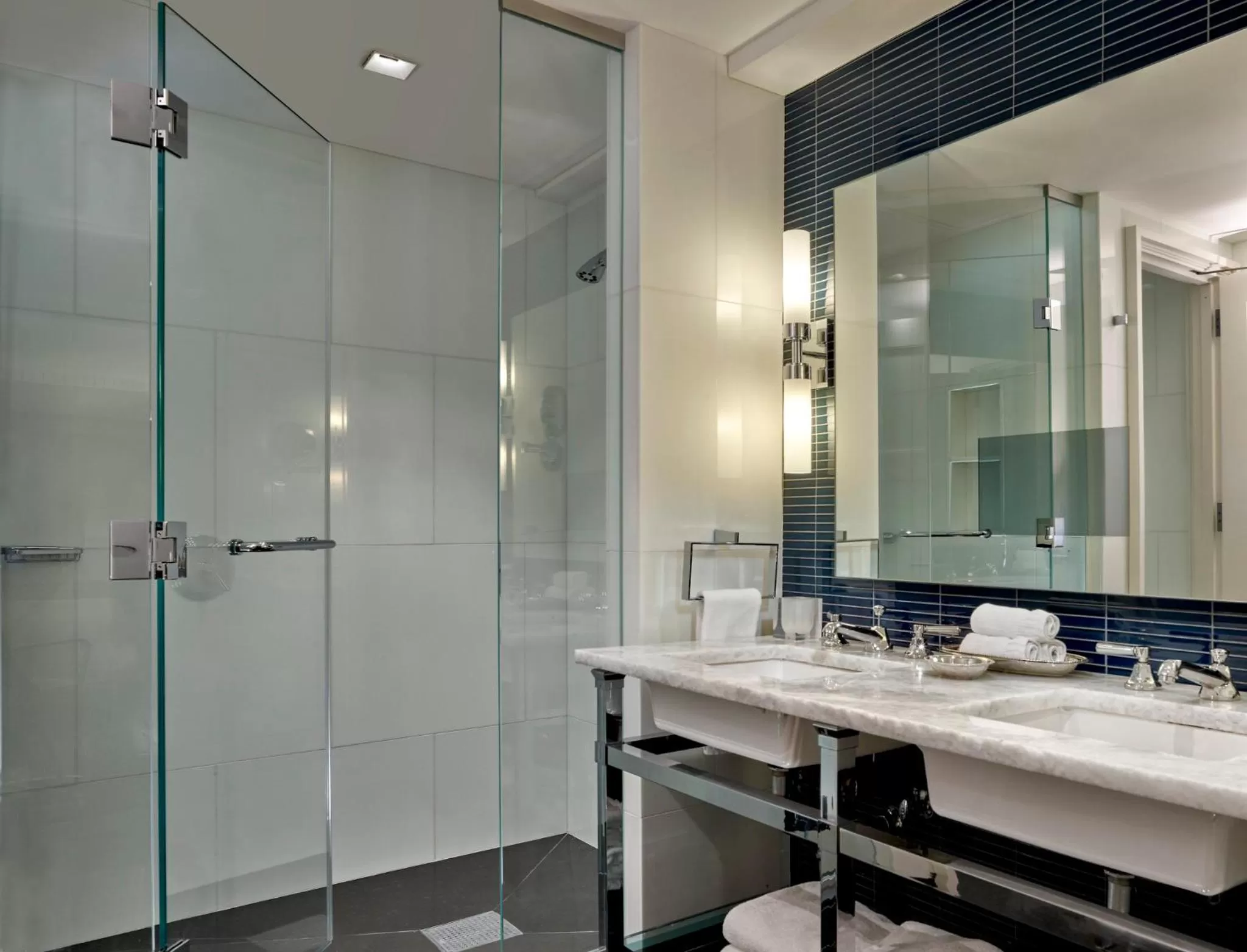 Bathroom in Loews Regency New York Hotel