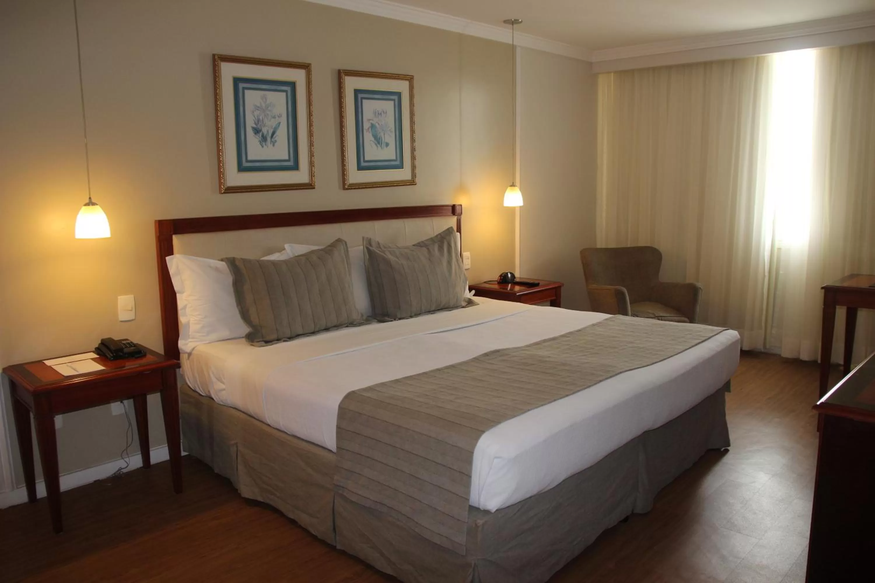 Bed in Olinda Rio Hotel
