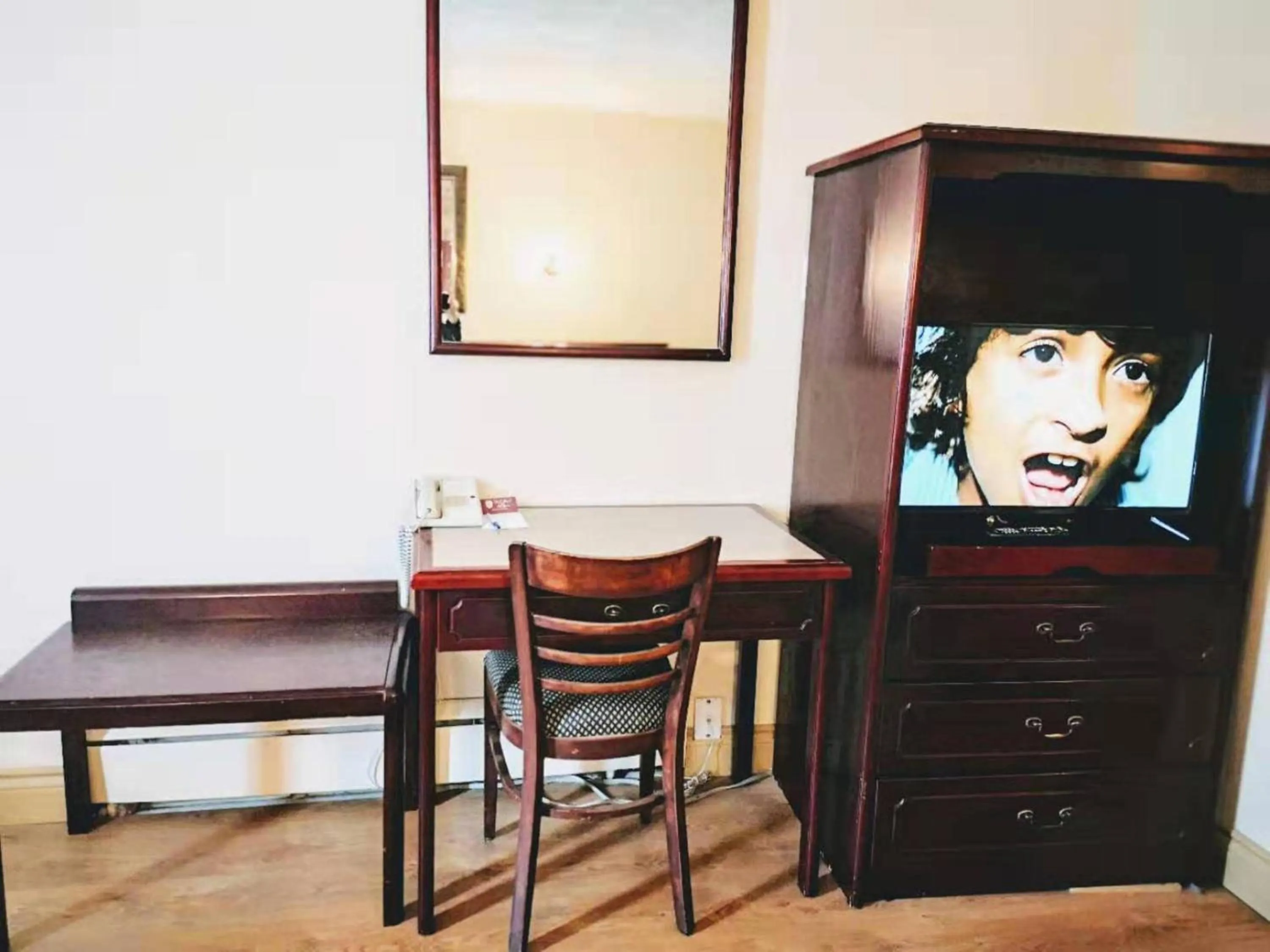 Bedroom in Hotel Motel La Marquise