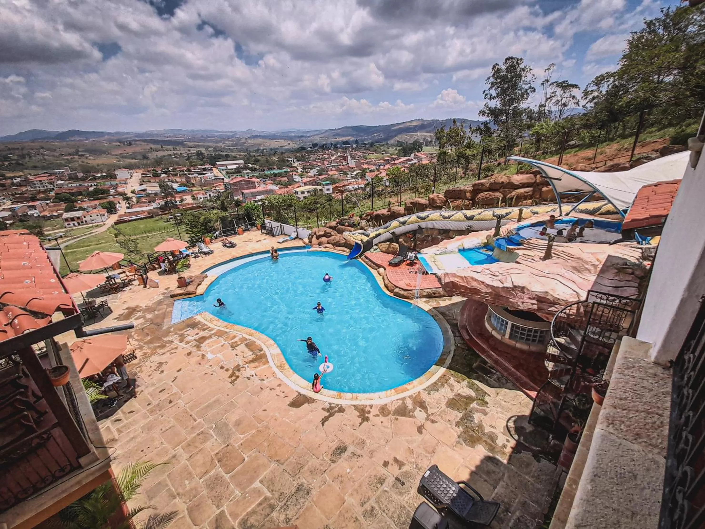 Swimming pool, Pool View in Hotel Las Rocas Resort Villanueva