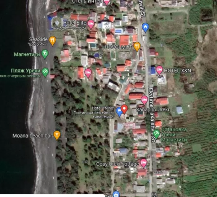 Bird's eye view, Bird's-eye View in Hotel Nino Ureki