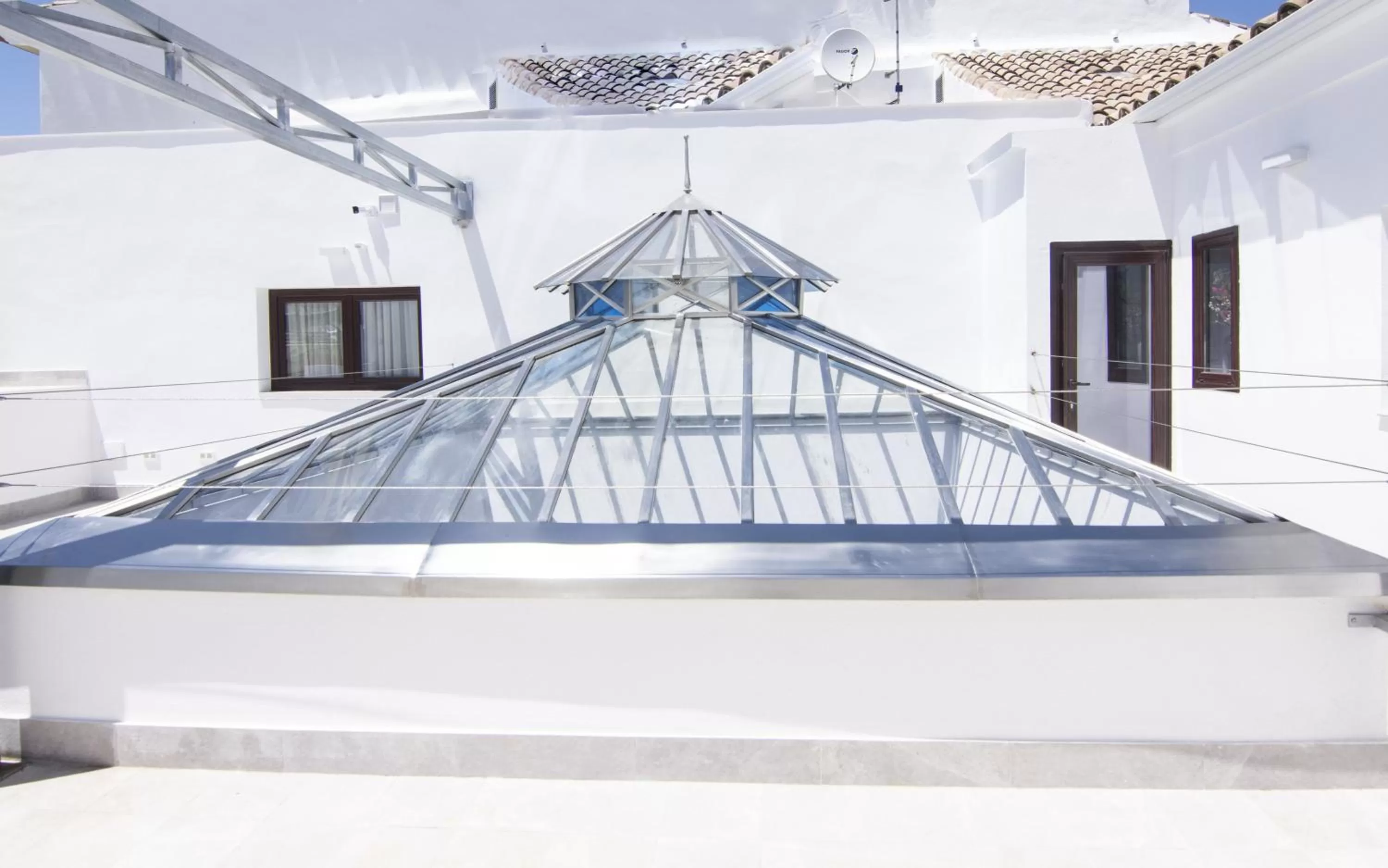 Balcony/Terrace in Hotel Oleum - Parking Gratuito bajo disponibilidad y reserva previa