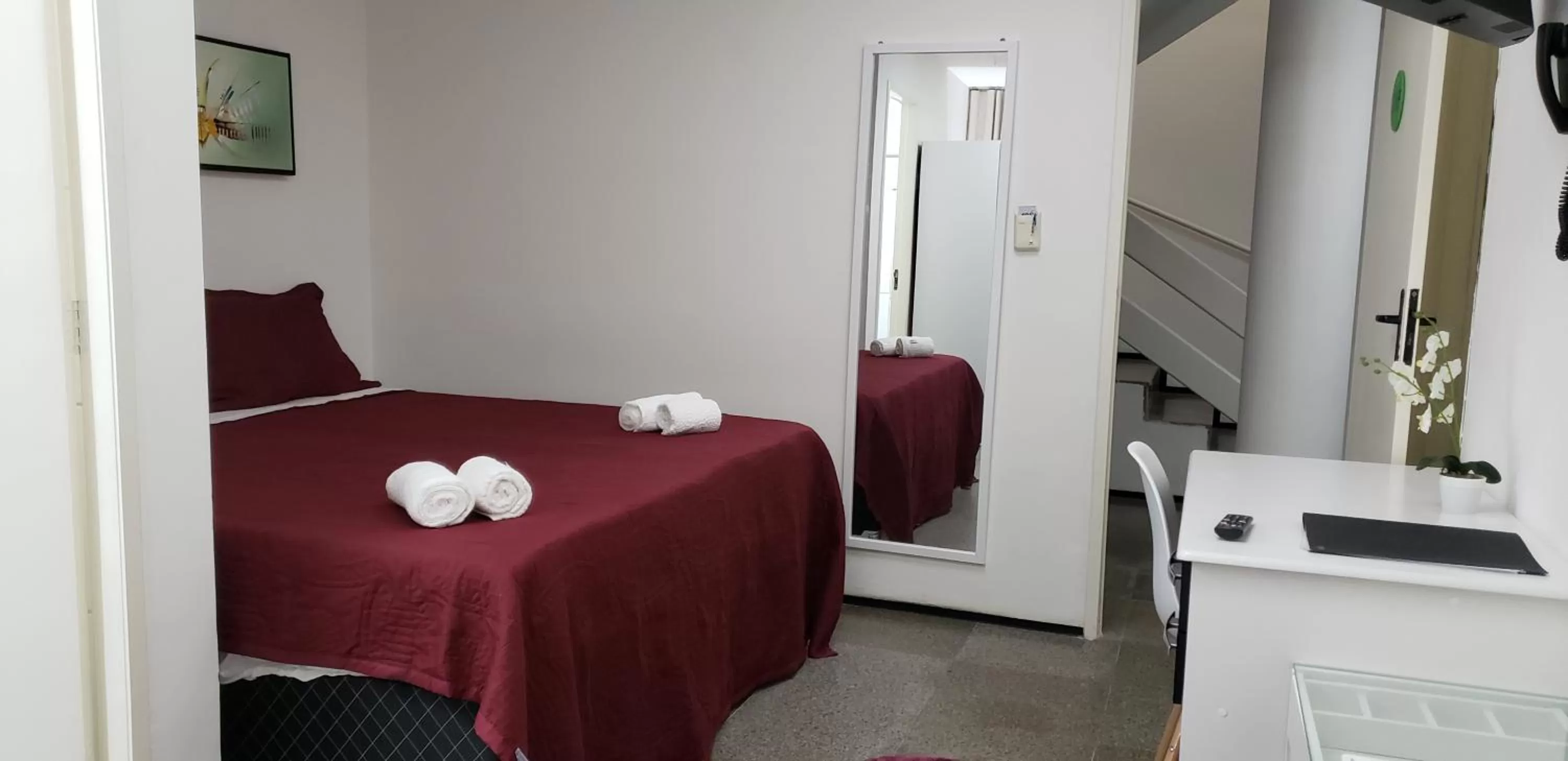 Bed in LIVE IN FORTALEZA HOTEL